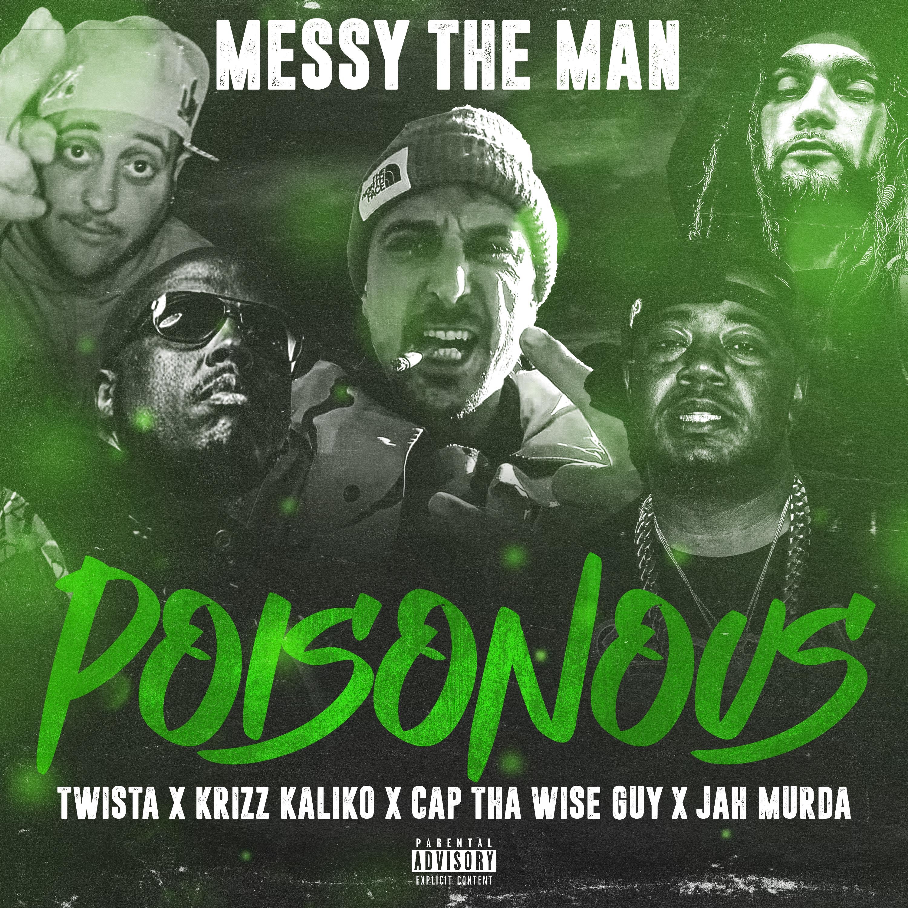 Poisonous (feat. Krizz Kaliko, Twista, CAP THA WISEGUY & Jah Murda) - Single album cover
