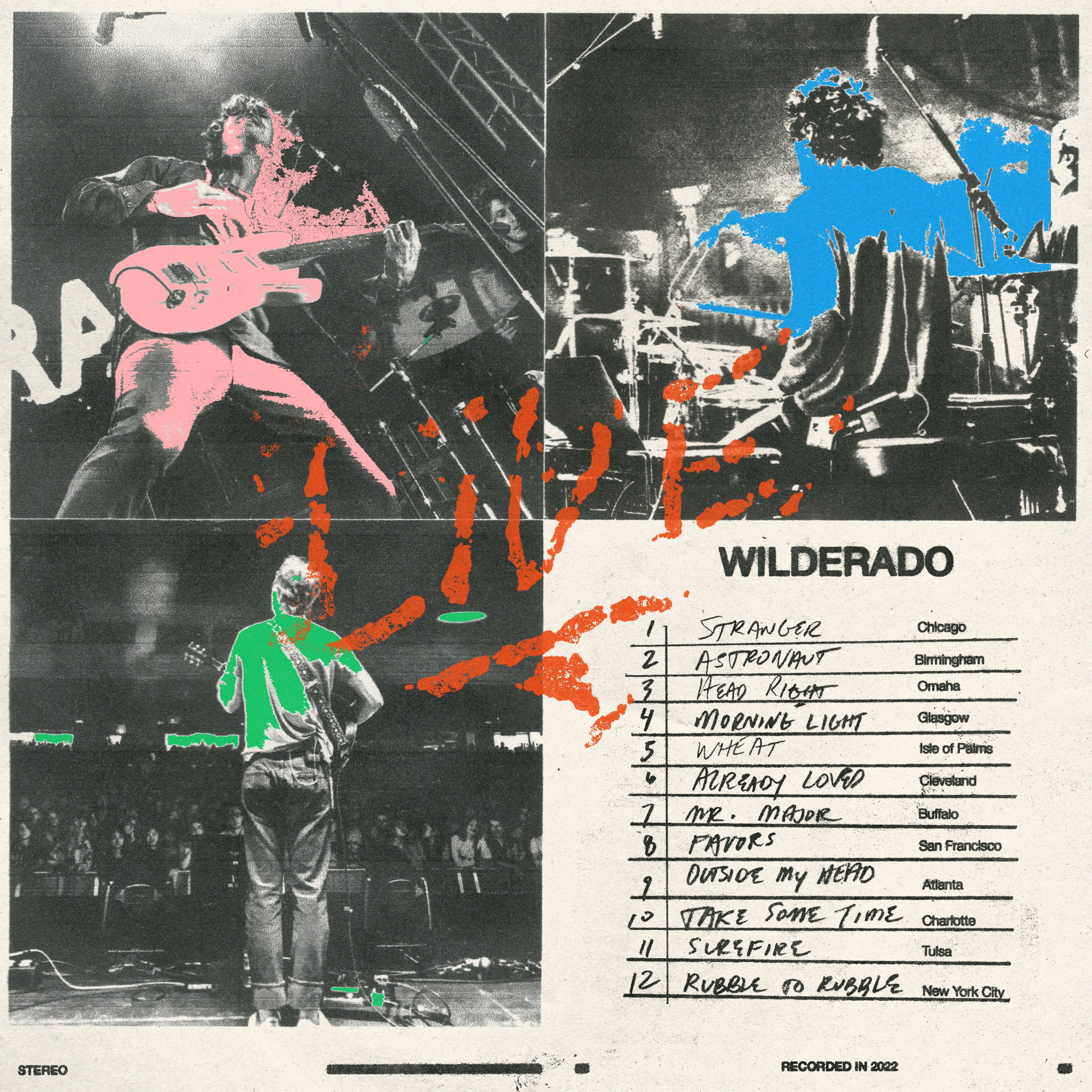 Wilderado Live album cover