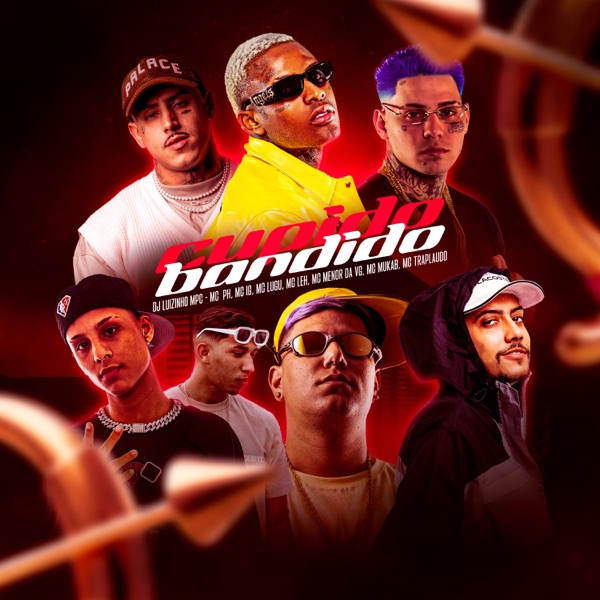 Cupido Bandido (feat. MC Menor da VG, Traplaudo, Mukab, Mc IG & MC PH) - Single album cover