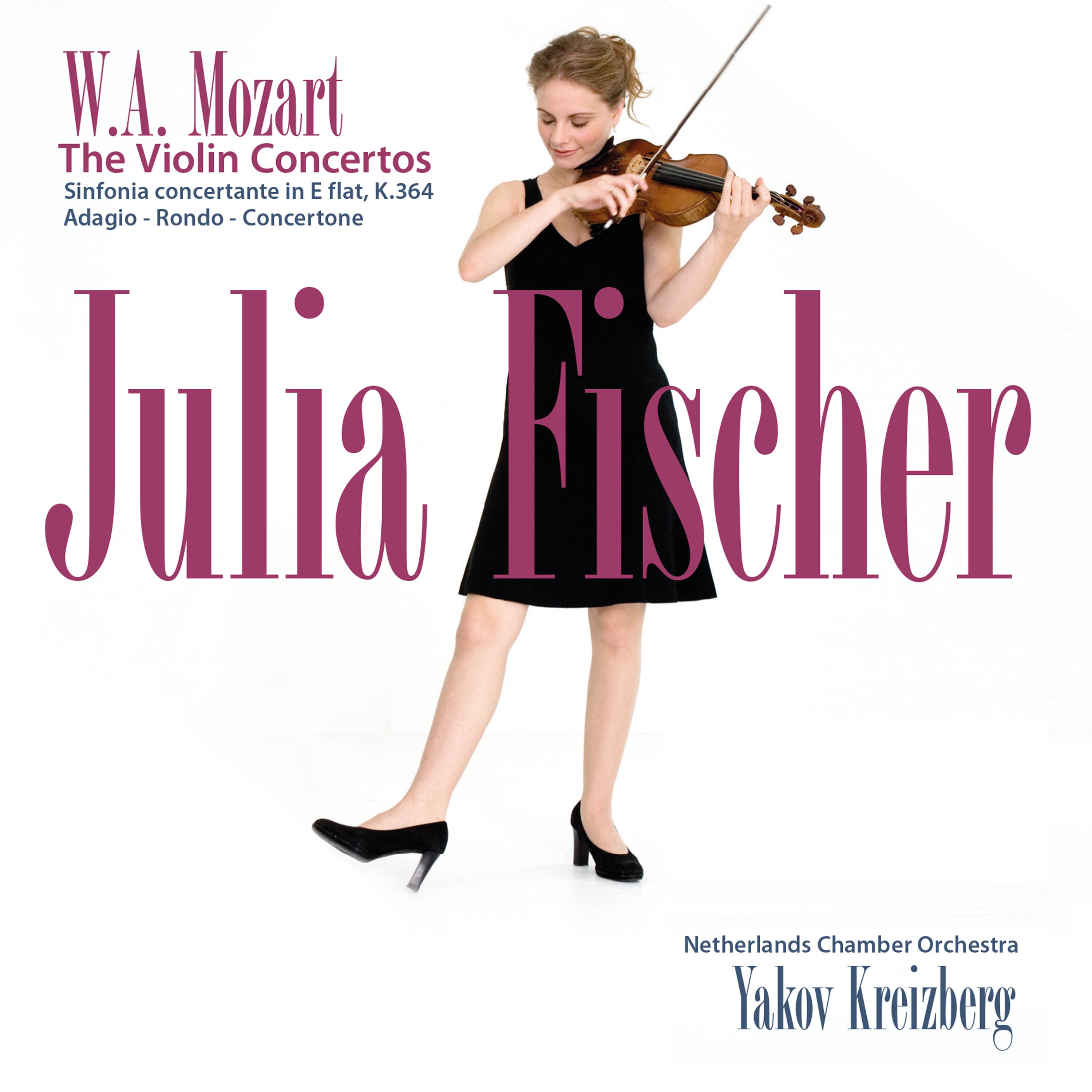Mozart: The Violin Concertos album cover