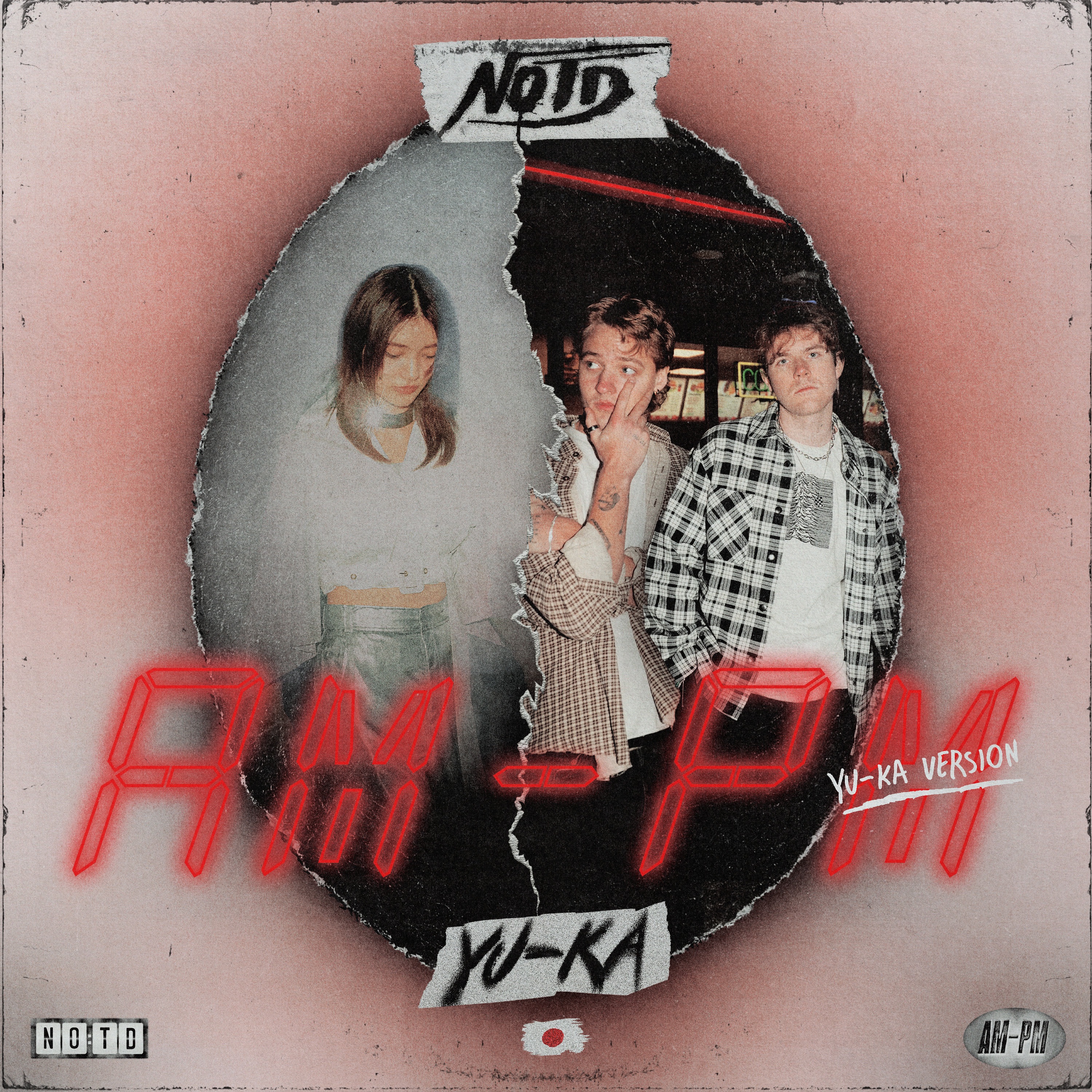 AM:PM (YU-KA Version) - Single album cover