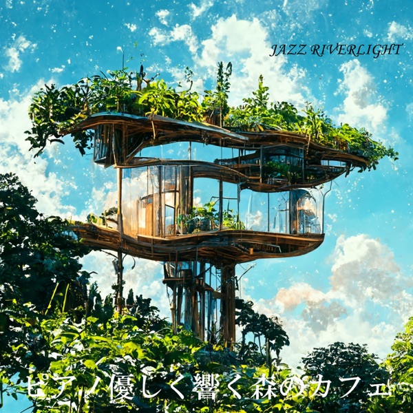 ピアノ優しく響く森のカフェ〜丘に吹く優しい風〜 album cover