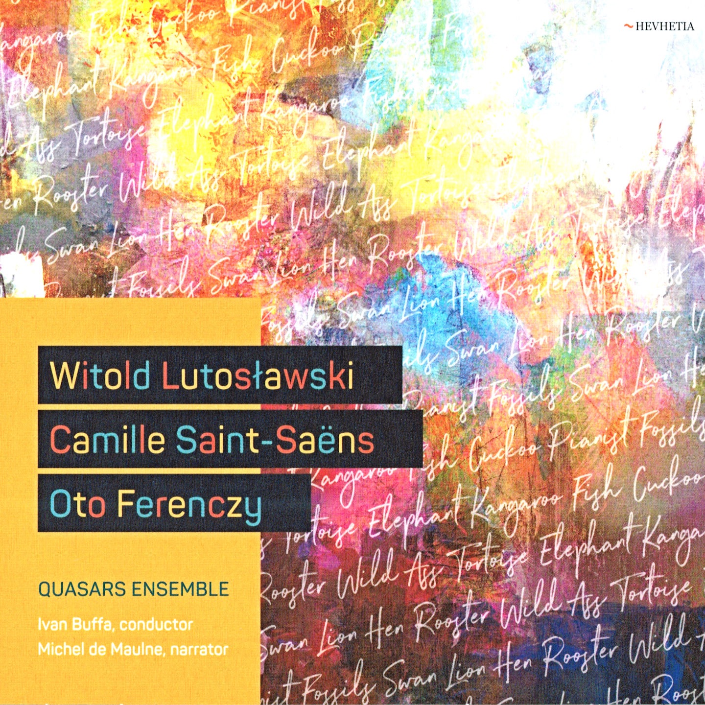 Witold Lutoslawski - Camille Saint-Saens - Oto Ferenczy album cover