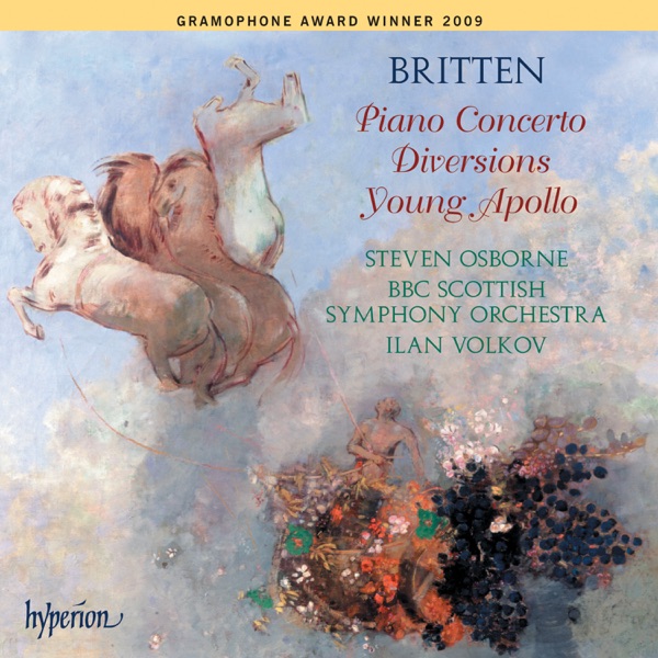 Britten: Piano Concerto; Diversions; Young Apollo album cover