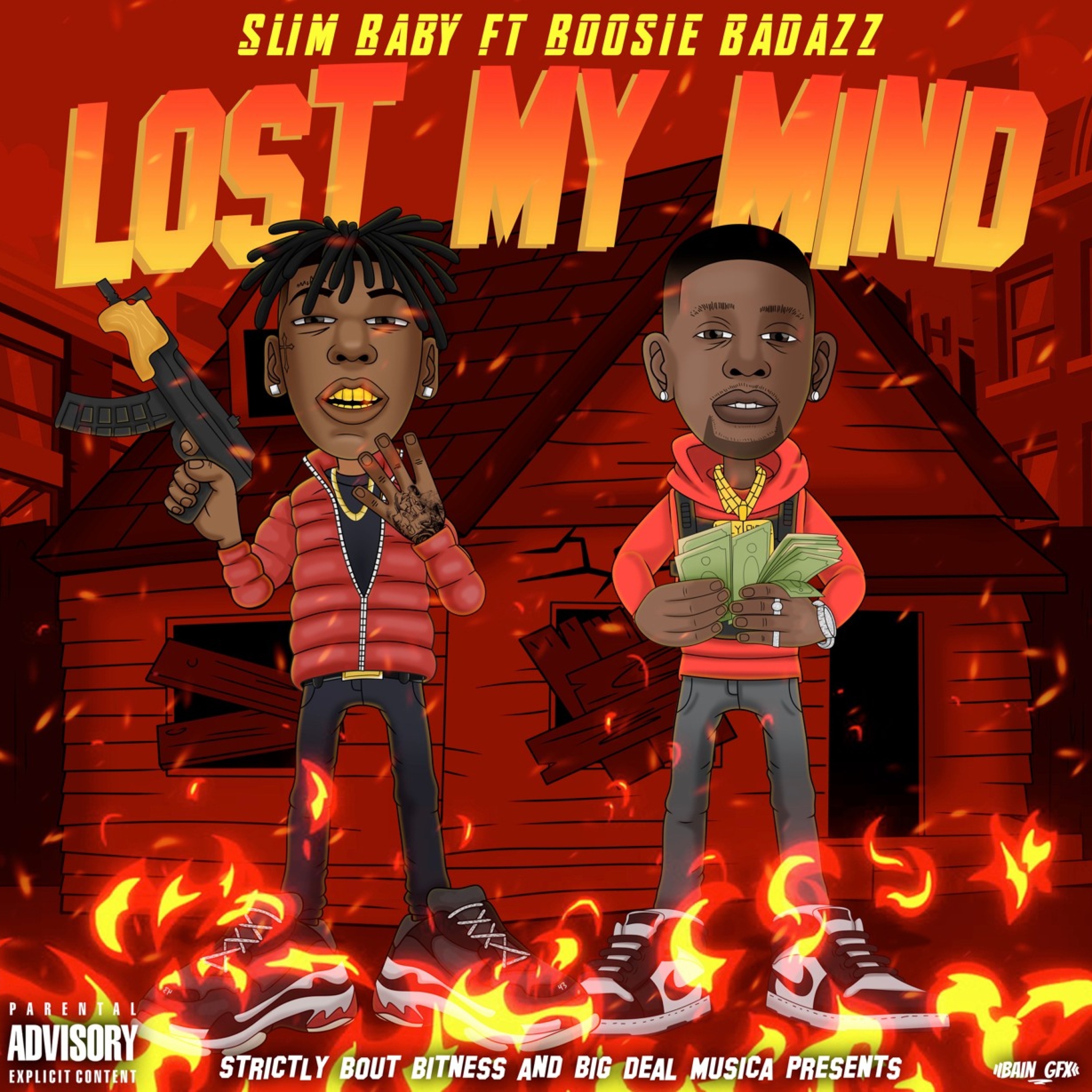 Lost My Mind (feat. Boosie Badazz) [Remix] - Single album cover