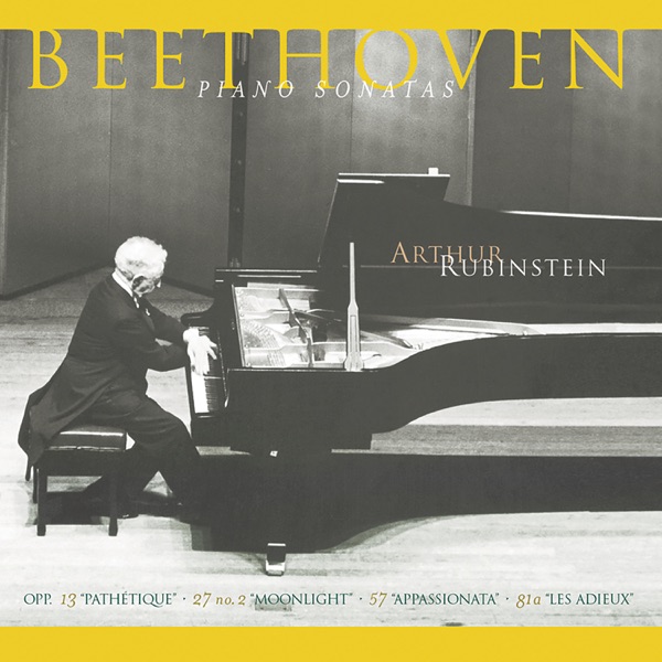 Rubinstein Collection, Vol. 56: Beethoven Piano Sonatas Opp. 13, 27/2, 57, 81a album cover