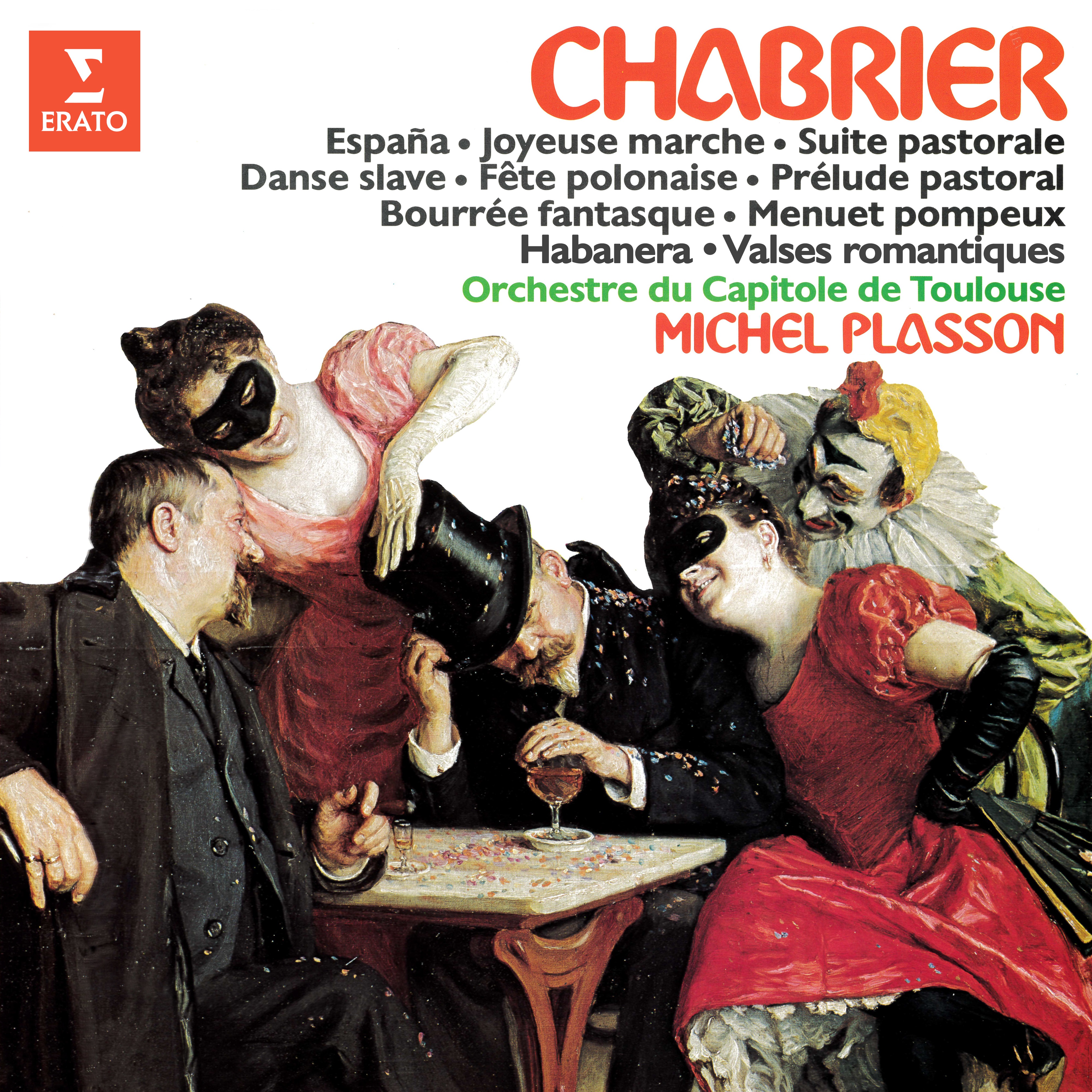 Chabrier: España, Joyeuse marche, Suite pastorale, Danse slave, Fête polonaise, Bourrée fantasque, M album cover