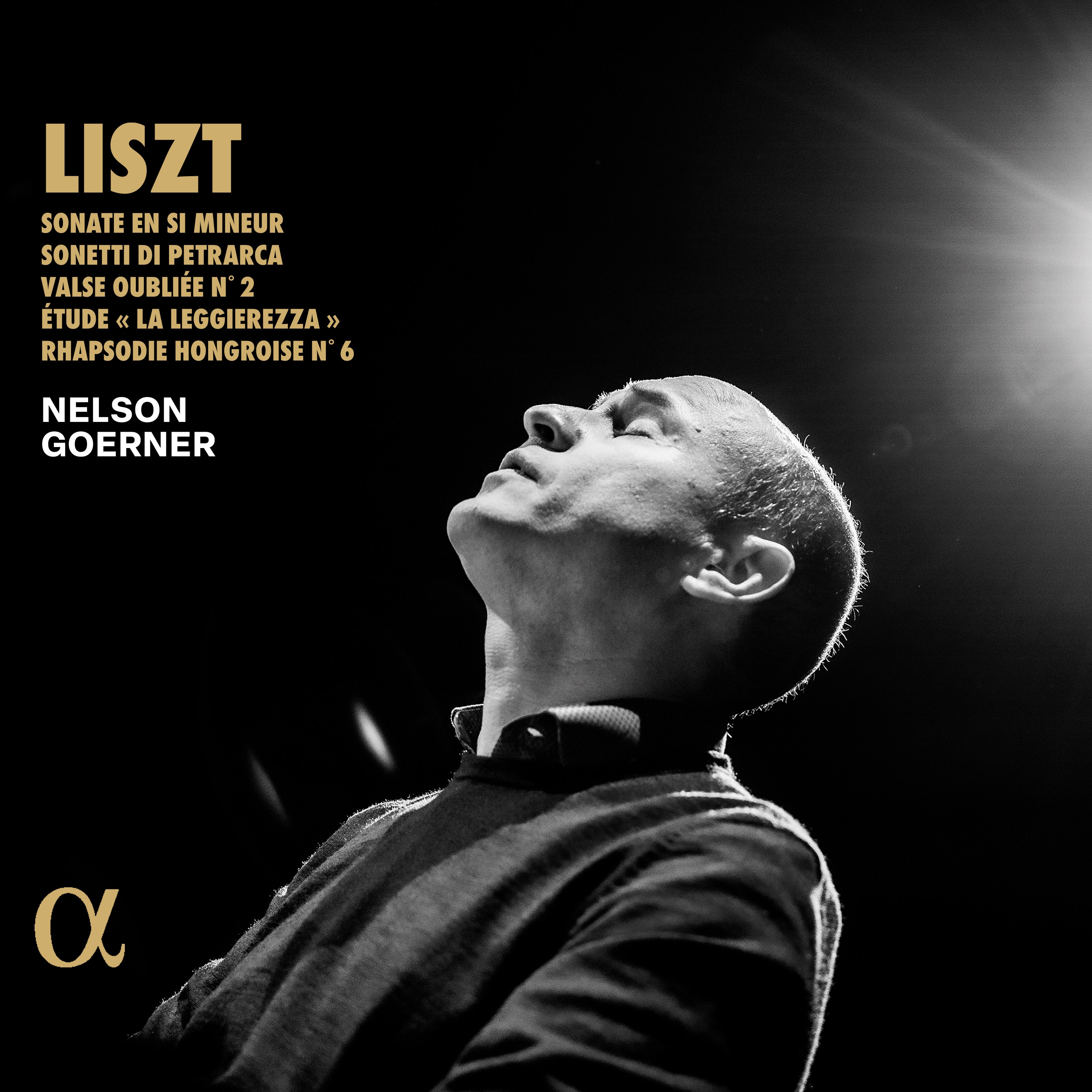 Liszt: Sonate en si mineur, Sonetti di Petrarca, Valse oubliée No. 2, Étude "La leggierezza", Rhapso album cover