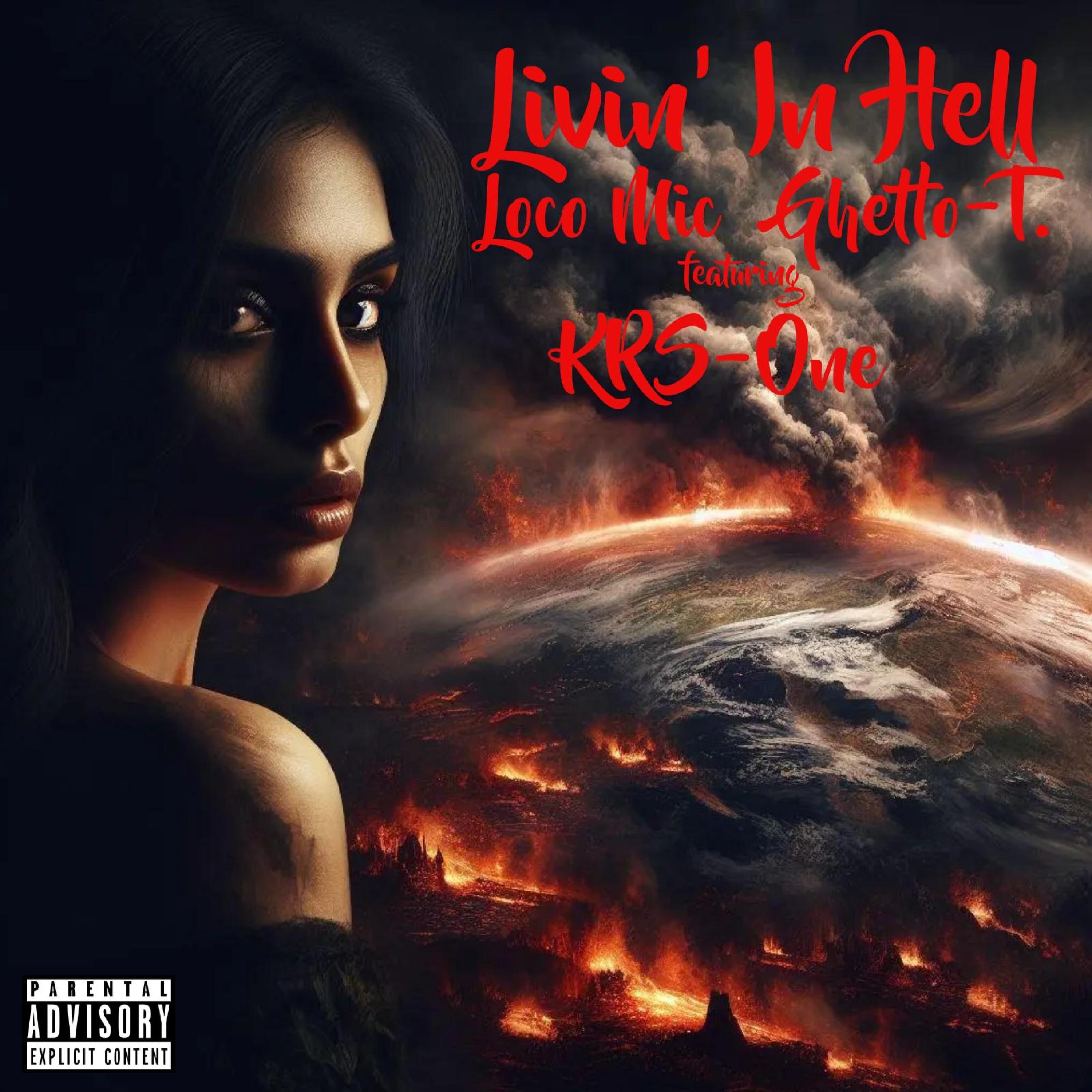 Livin' In Hell (feat. KRS-One & Anno Domini Beats) - Single album cover