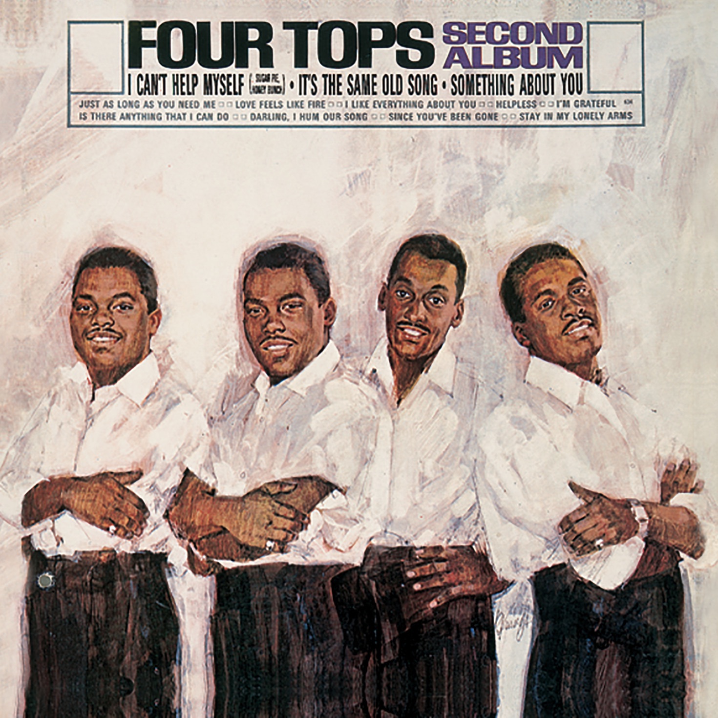 Four Tops Second Album album cover