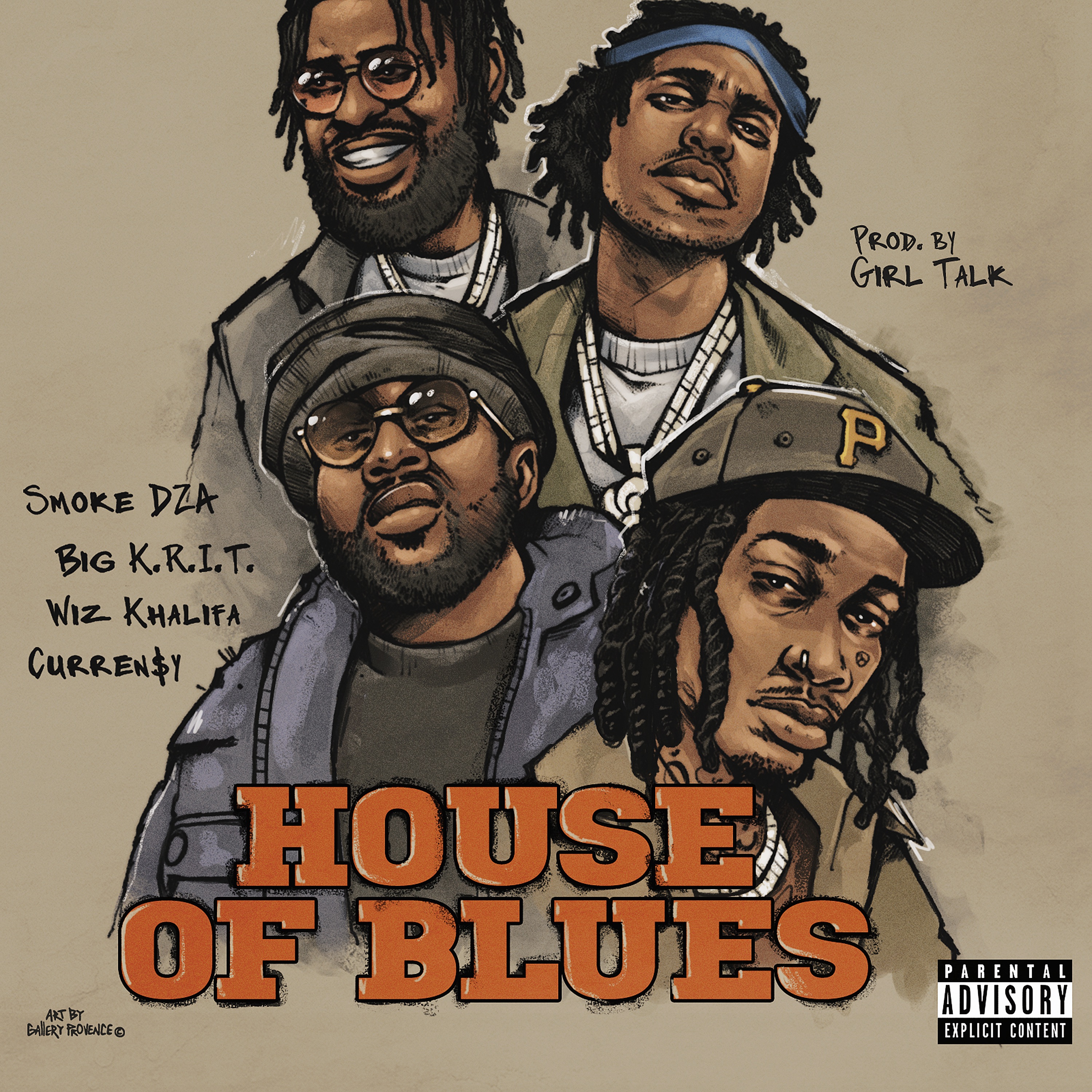 House of Blues (feat. Big K.R.I.T., Curren$y & Girl Talk) - Single album cover