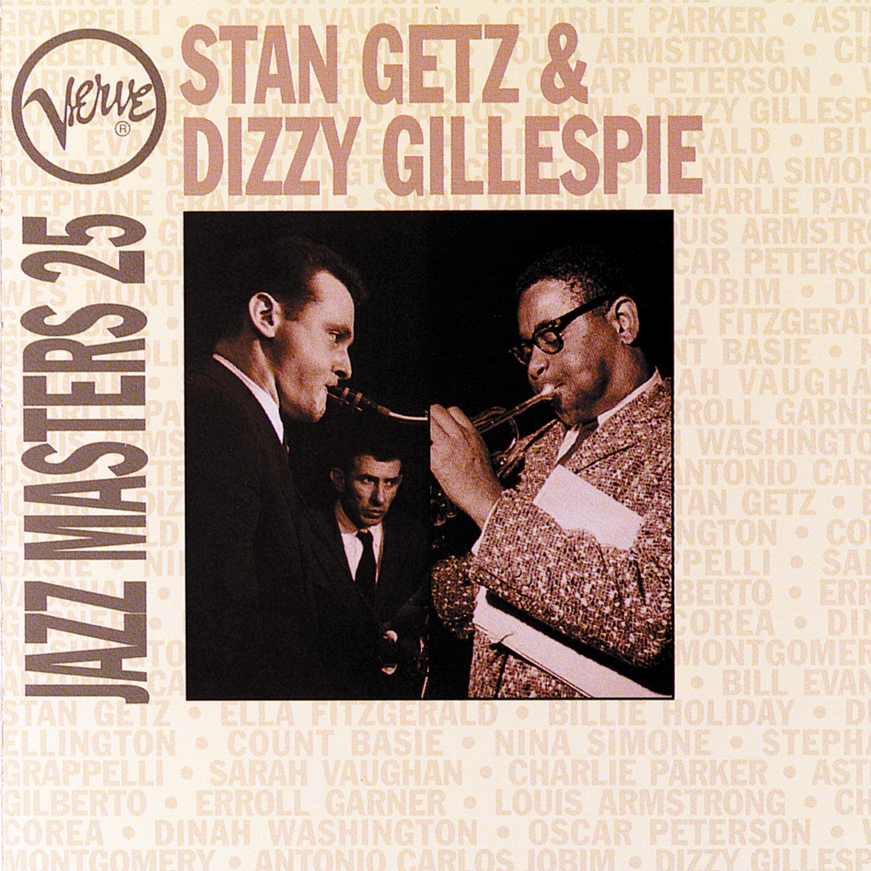 Verve Jazz Masters 25: Stan Getz & Dizzy Gillespie album cover
