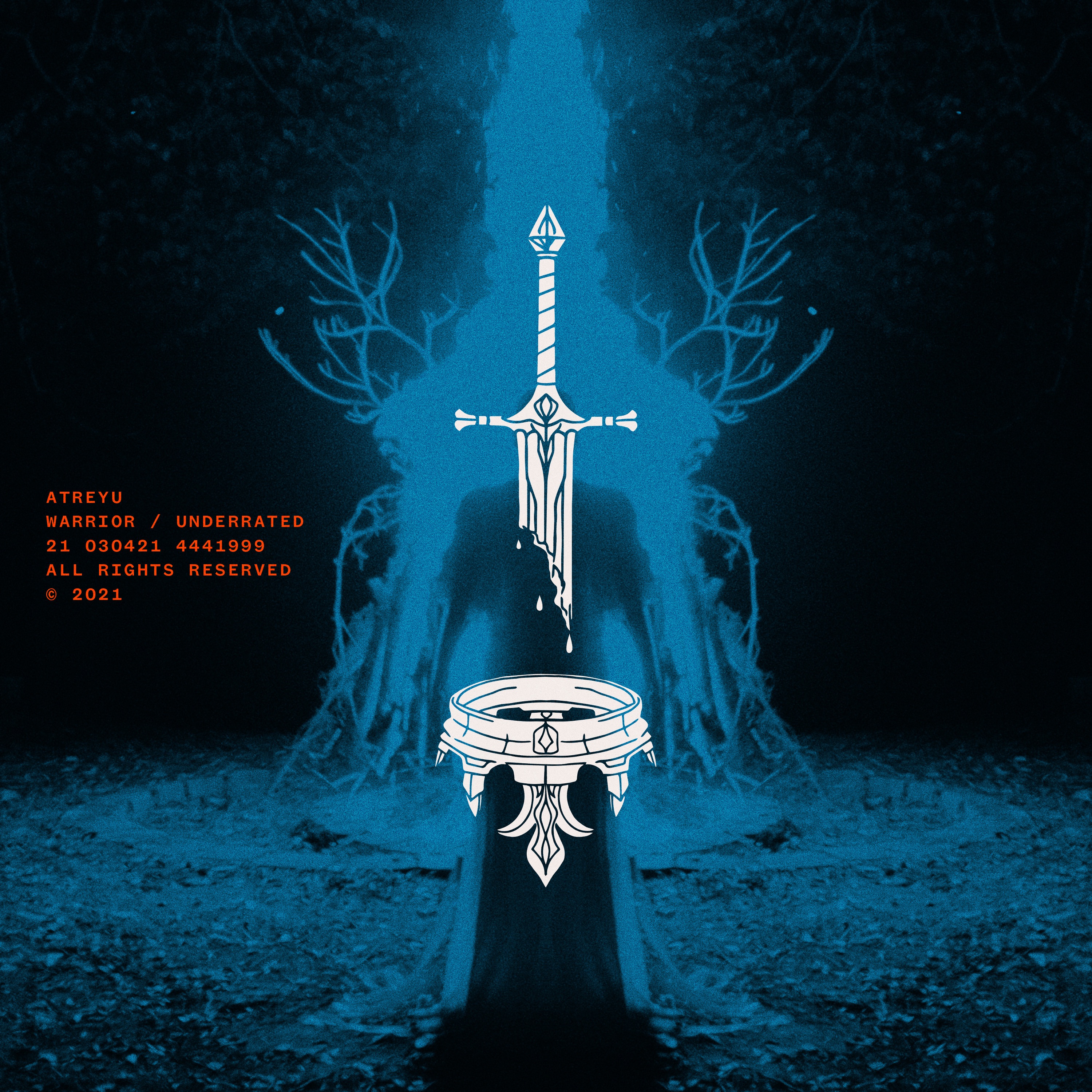 Warrior / Underrated (feat. Travis Barker) - Single album cover