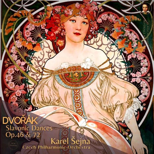Dvořák: Slavonic Dances Op. 46 & 72 by Karel Šejna album cover