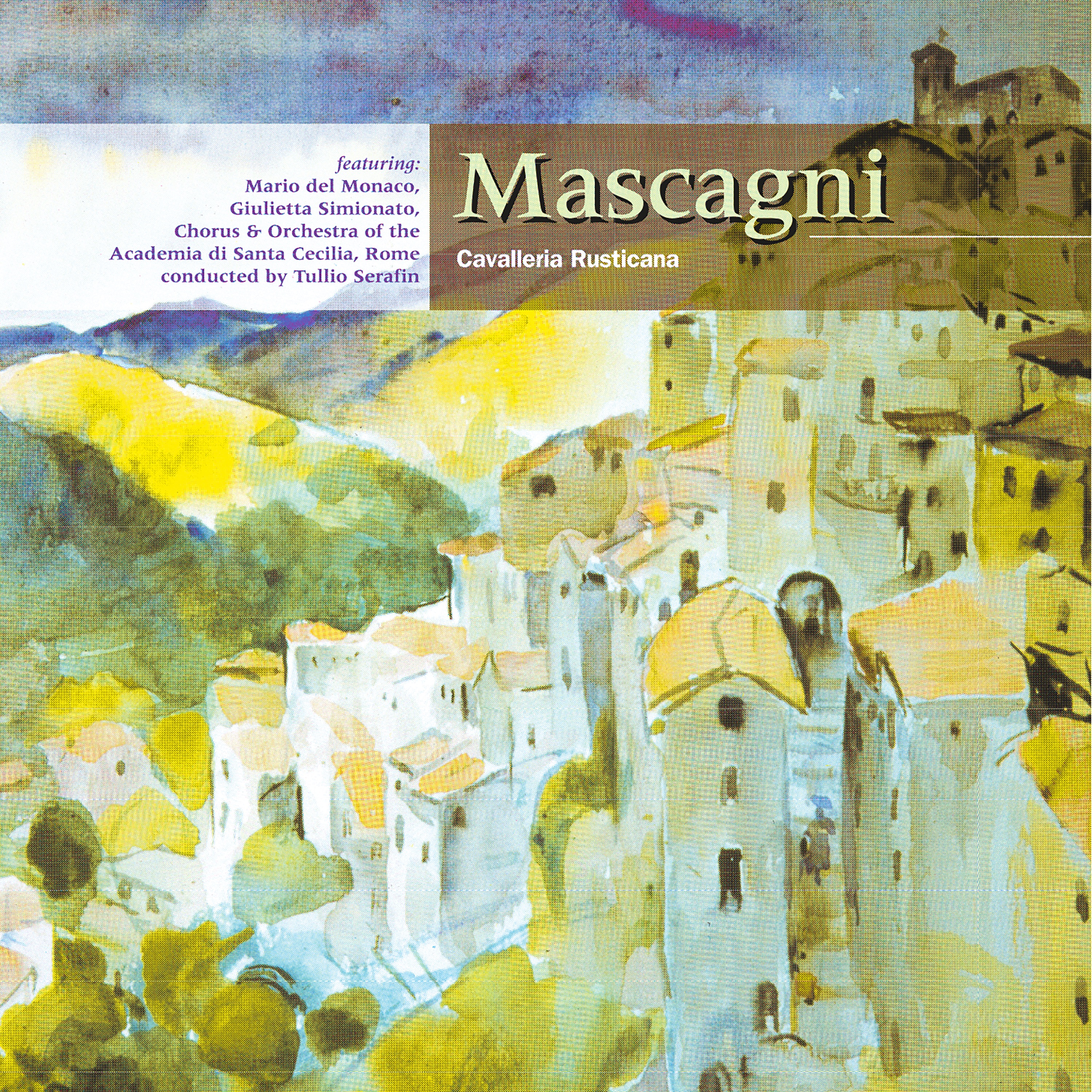 Mascagni: Cavalleria Rusticana album cover