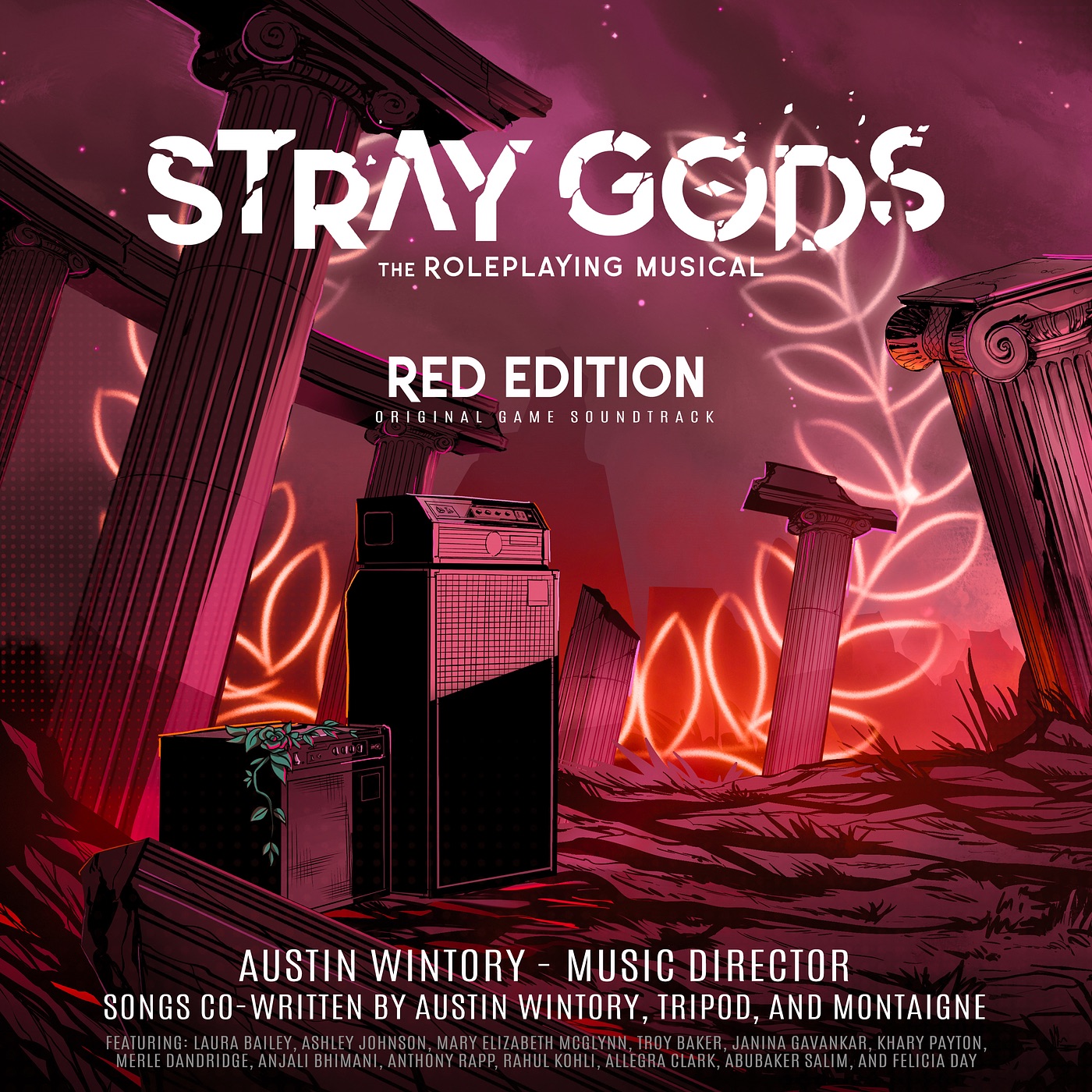 Stray Gods: The Roleplaying Musical (Red Edition) [Original Game Soundtrack] album cover