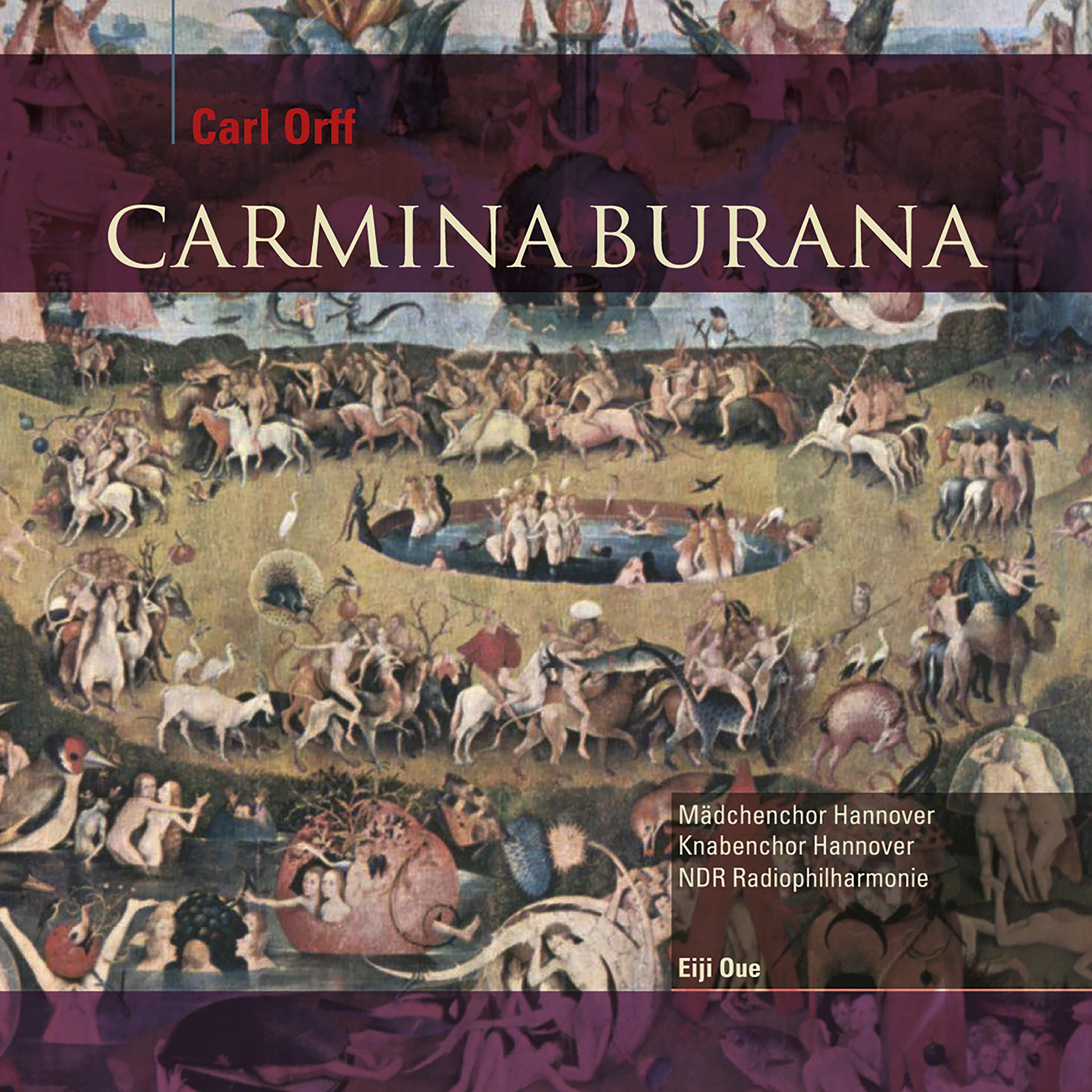 Carl Orff: Carmina Burana album cover