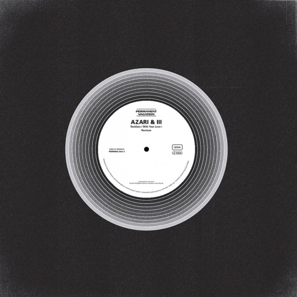 Reckless (With Your Love) [Remixes] album cover