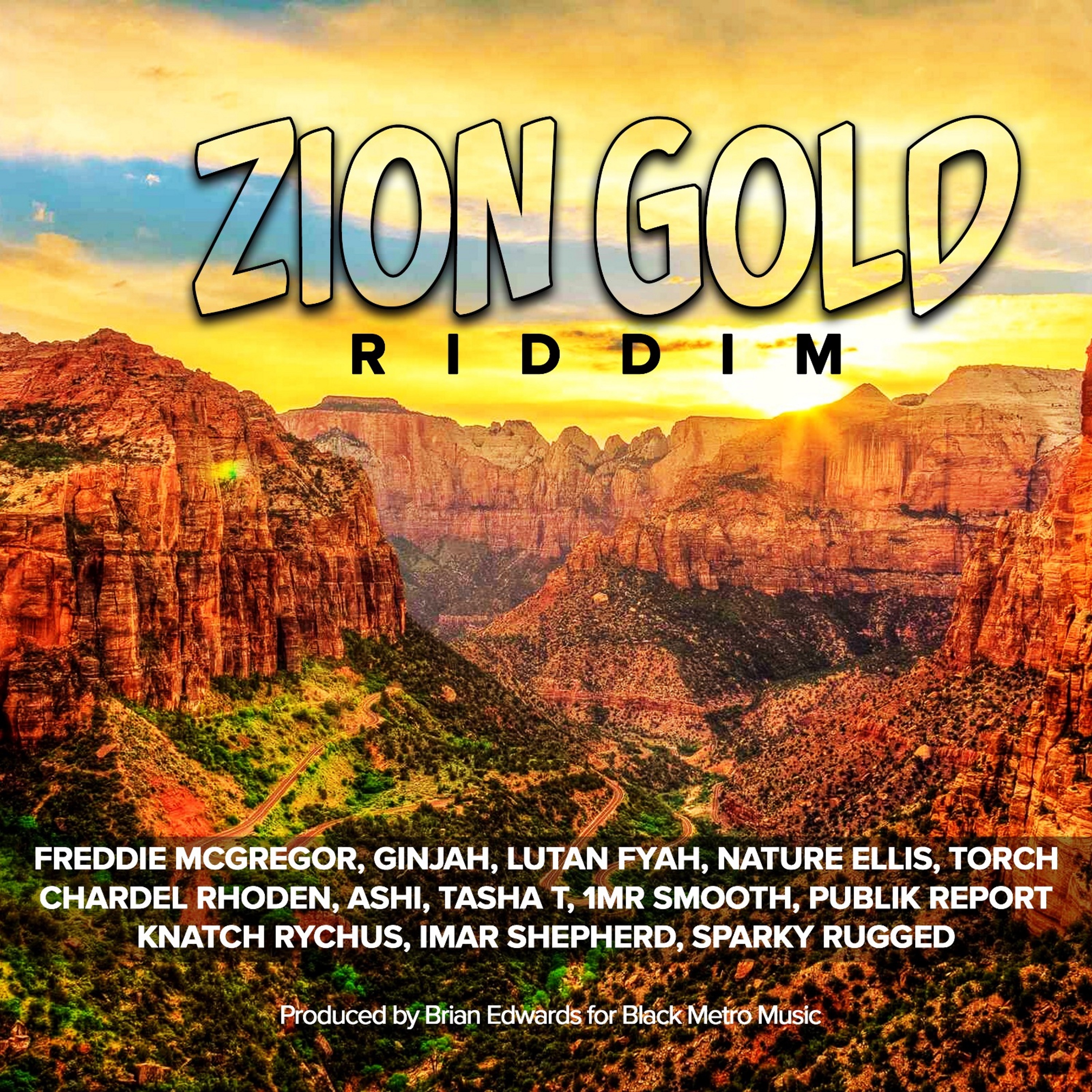 Zion Gold Riddim album cover