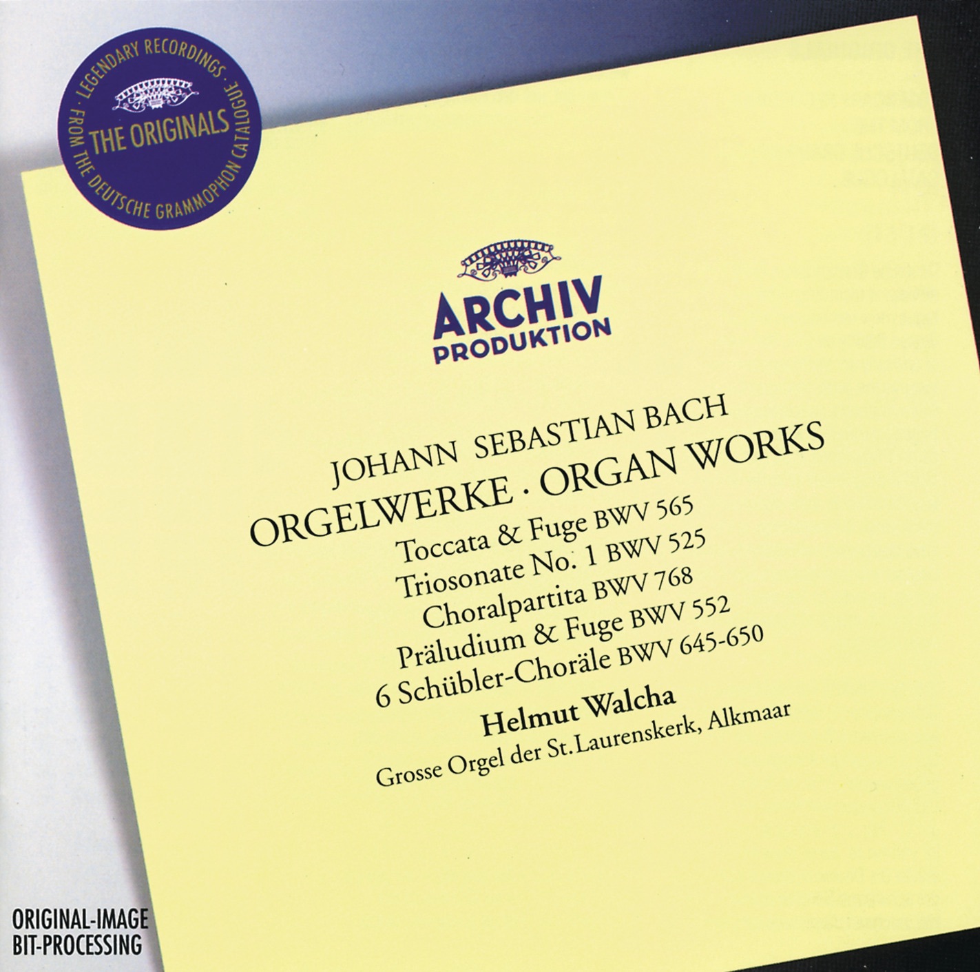 Bach: Organ Works album cover