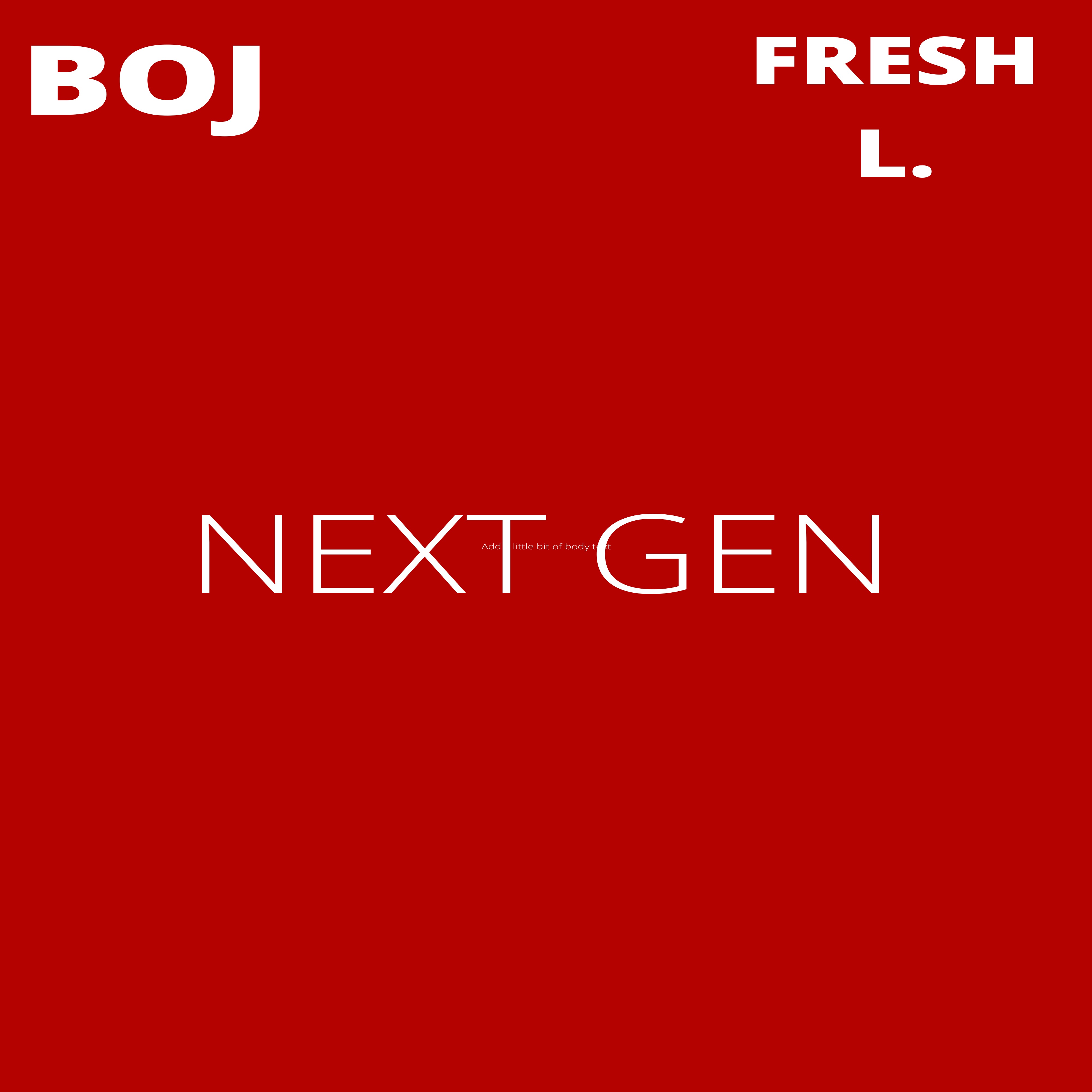 Next Gen - Single album cover