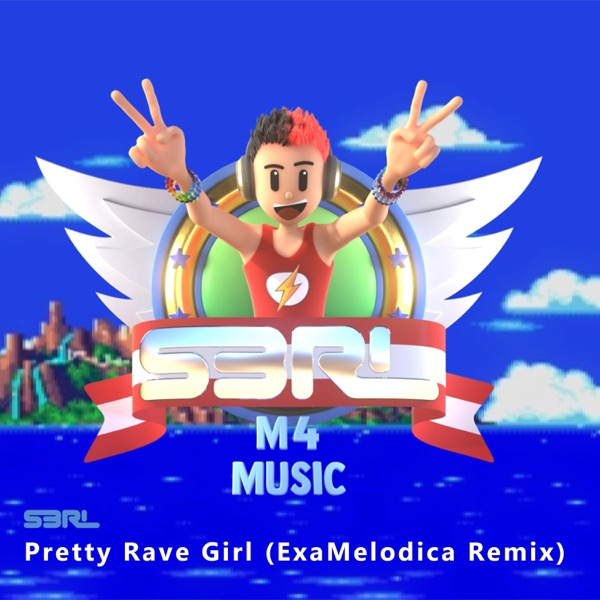 Pretty Rave Girl (ExaMelodica Remix) [ExaMelodica Remix] - Single album cover