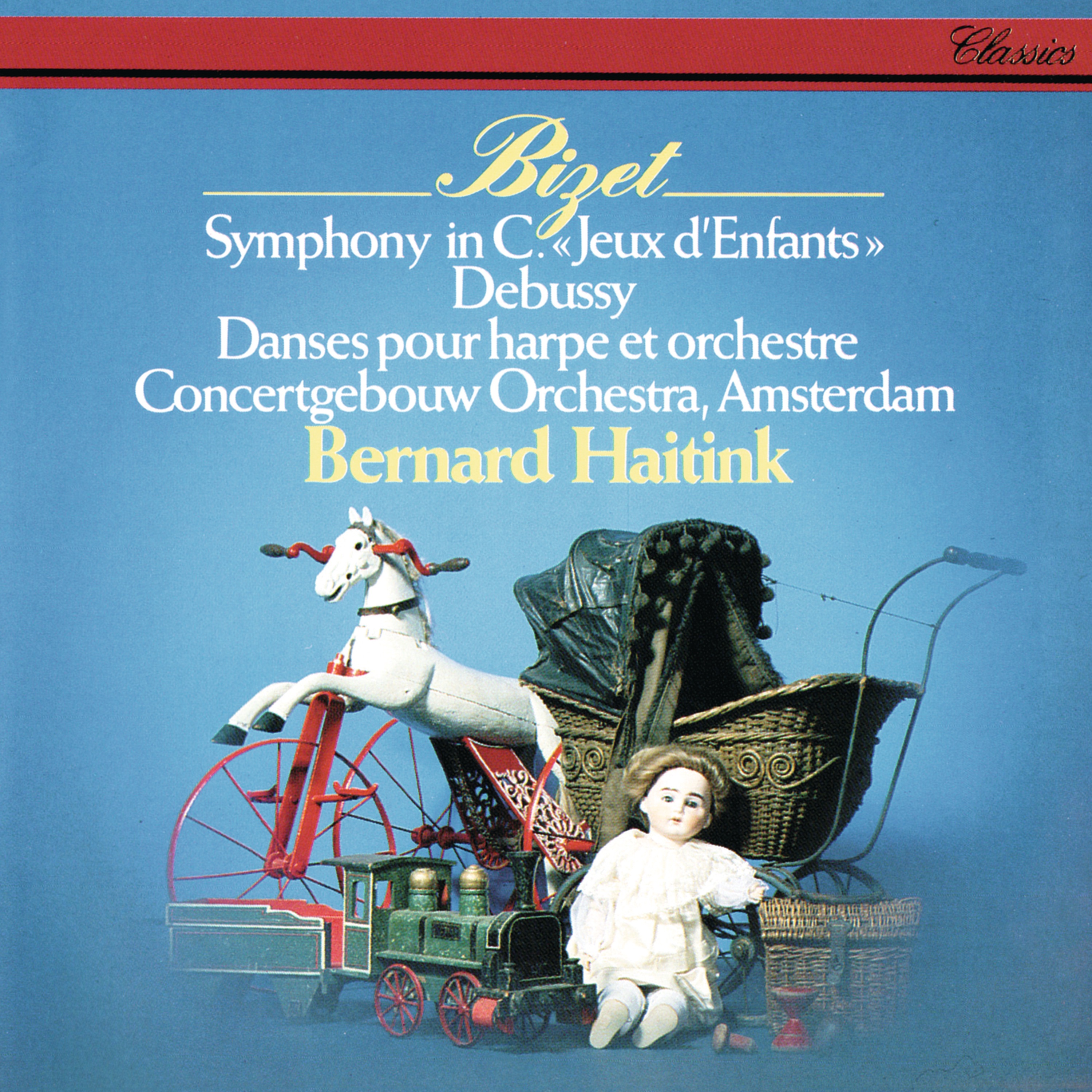 Bizet: Symphony in C; Jeux d'enfants / Debussy: Danses for Harp album cover