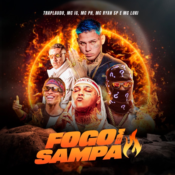 Fogo em Sampa (feat. MC PH, DJ Oreia, MC Ryan SP & Caio Passos) - Single album cover