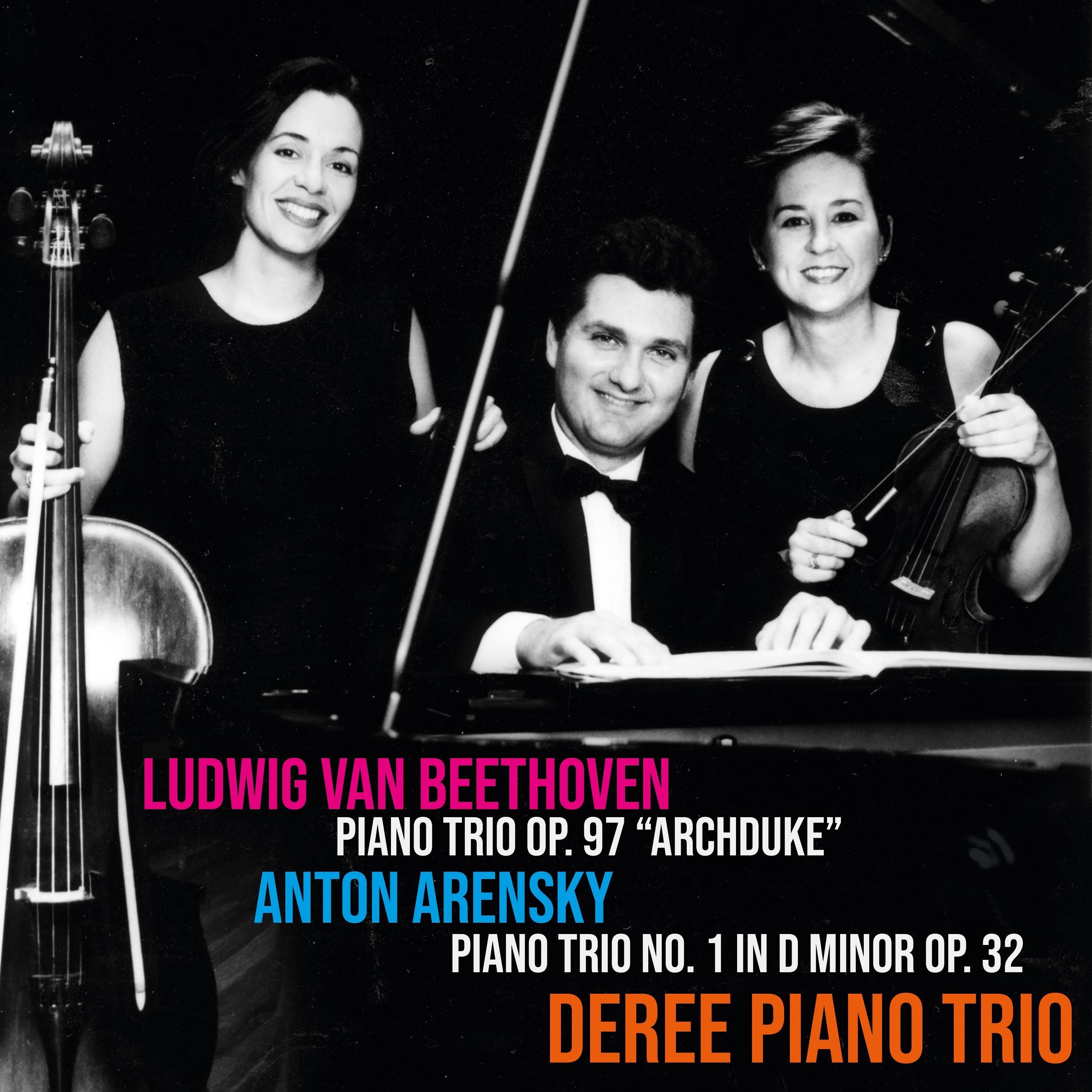 Ludwig Van Beethoven: Piano Trio, Op. 97 "Archduke" / Anton Arensky: Piano Trio No. 1 in D Minor, Op album cover