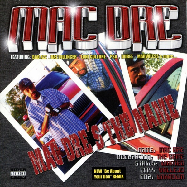 Mac Dre's the Name album cover