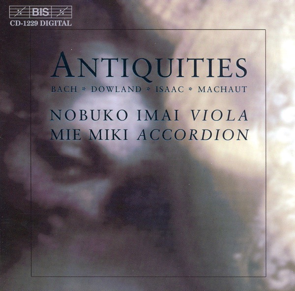 Bach / Dowland / Isaac / Machaut: Antiquities album cover
