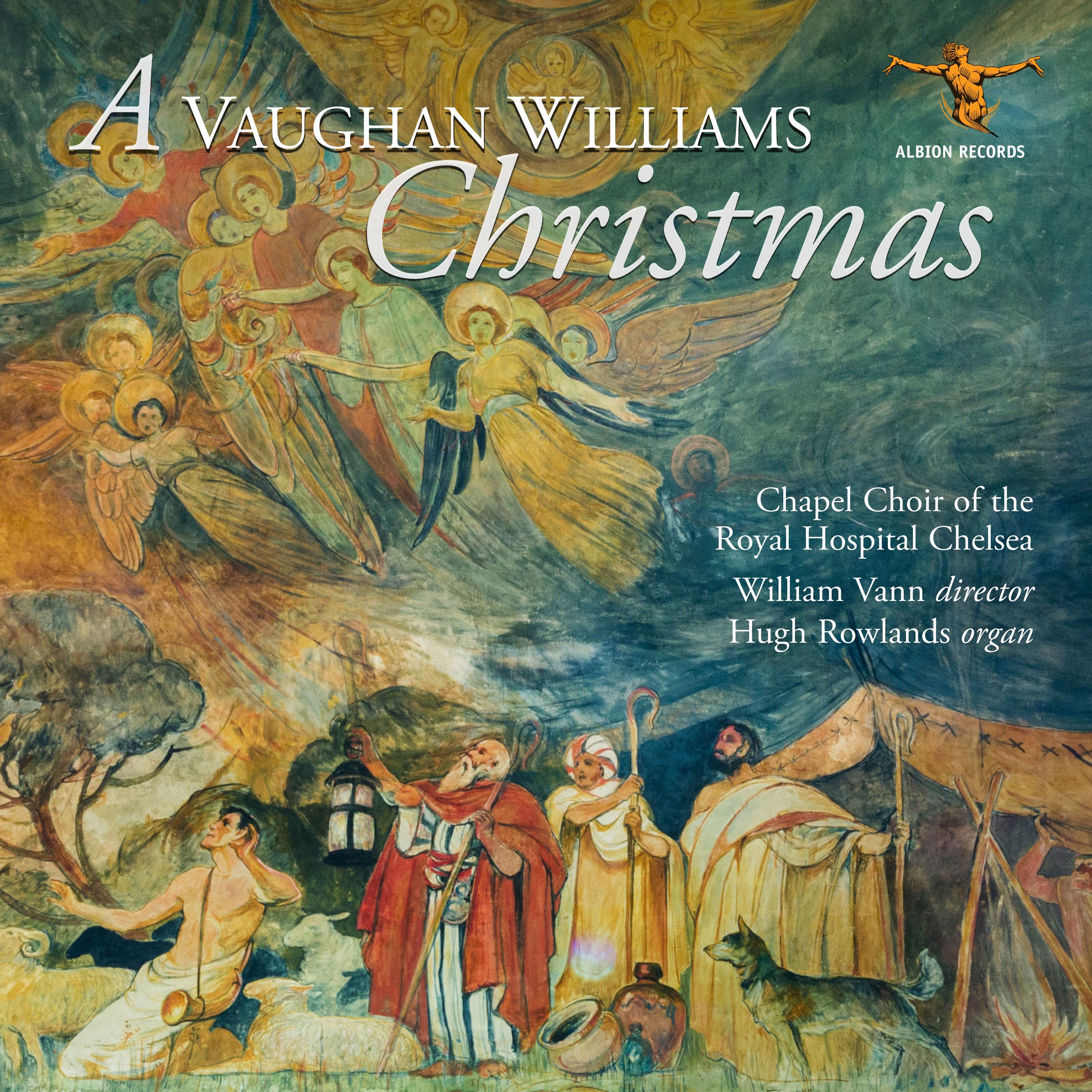 A Vaughan Williams Christmas album cover