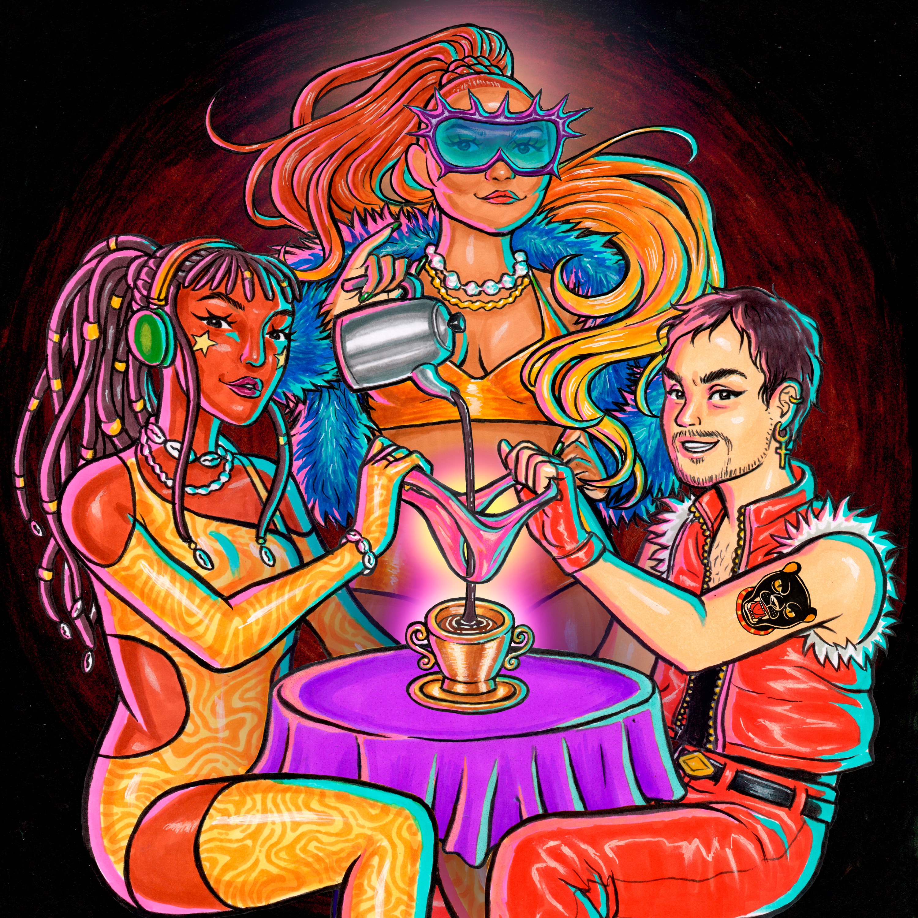 Xirley (Remixada Na Calcinha) [feat. Johnny Hooker & Majur] - Single album cover