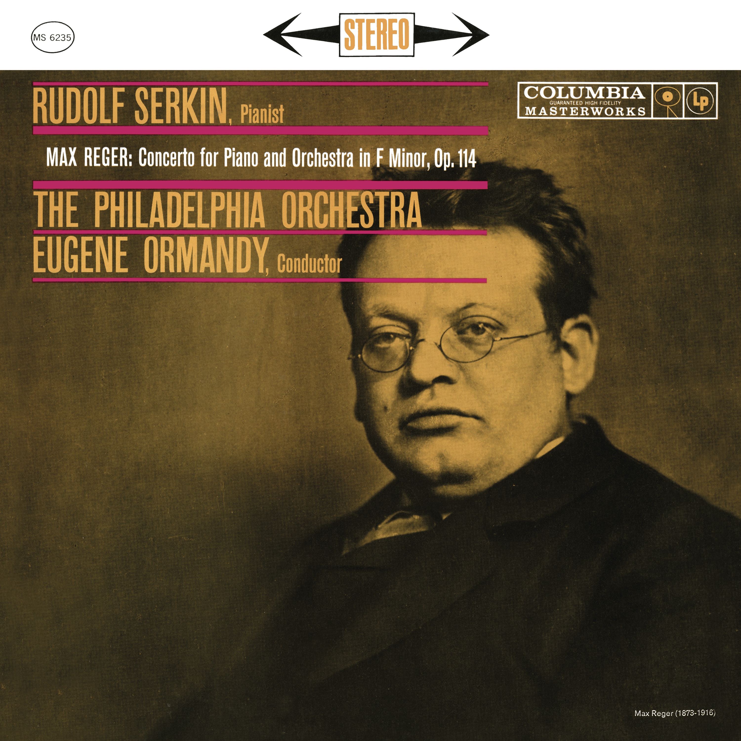 Max Reger: Piano Concerto in F Minor, Op. 114 album cover
