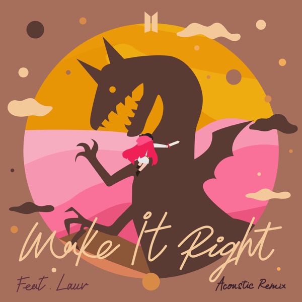 Make It Right (feat. Lauv) [Acoustic Remix] - Single album cover