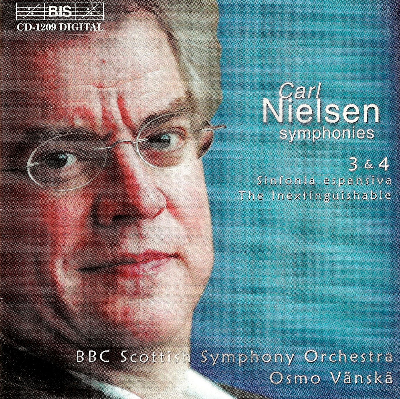 Nielsen: Symphonies Nos. 3 & 4 album cover