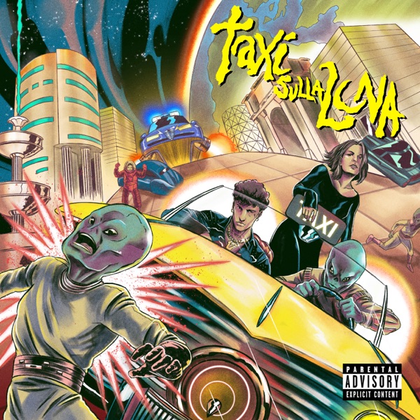 TAXI SULLA LUNA - Single album cover