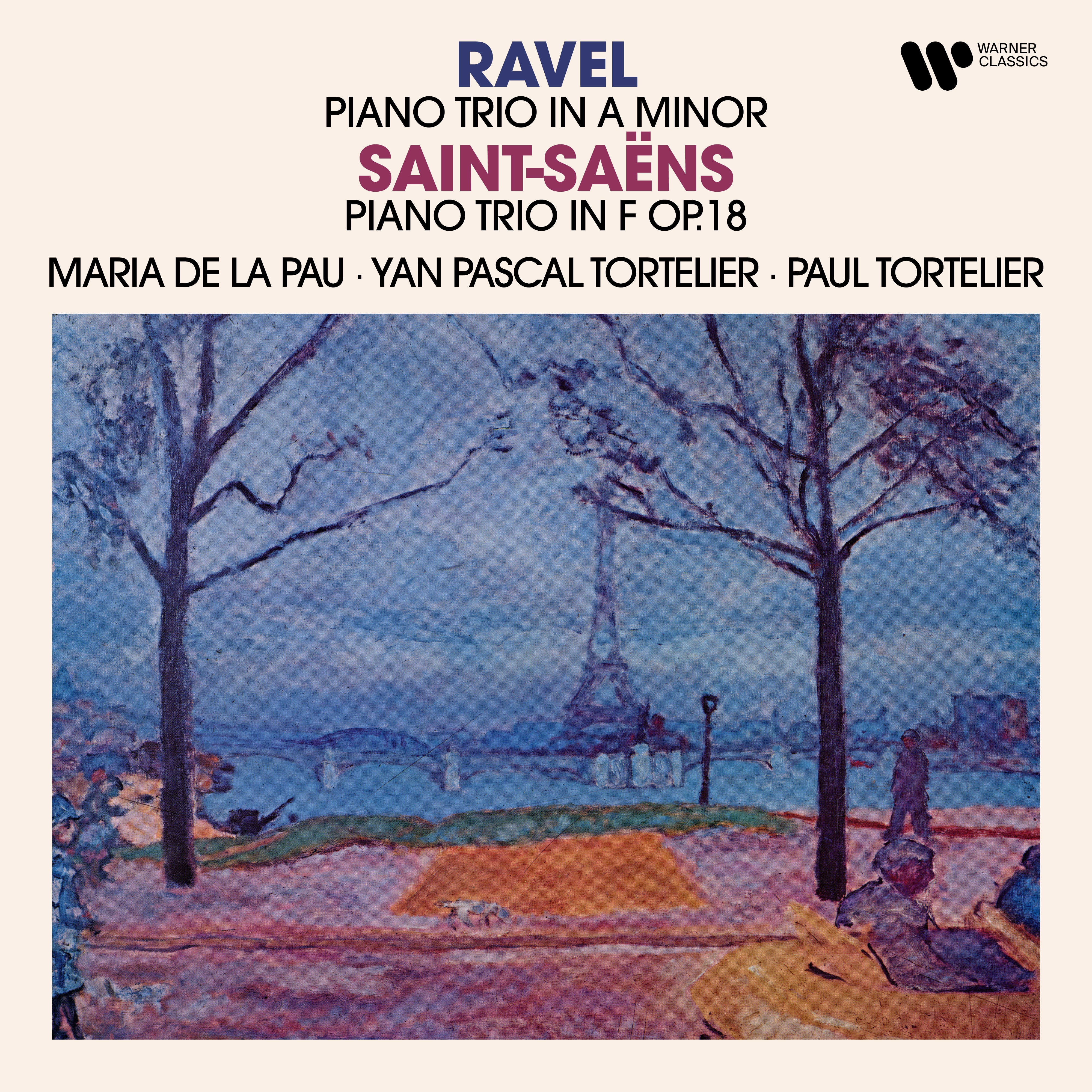 Ravel & Saint-Saëns: Piano Trios album cover
