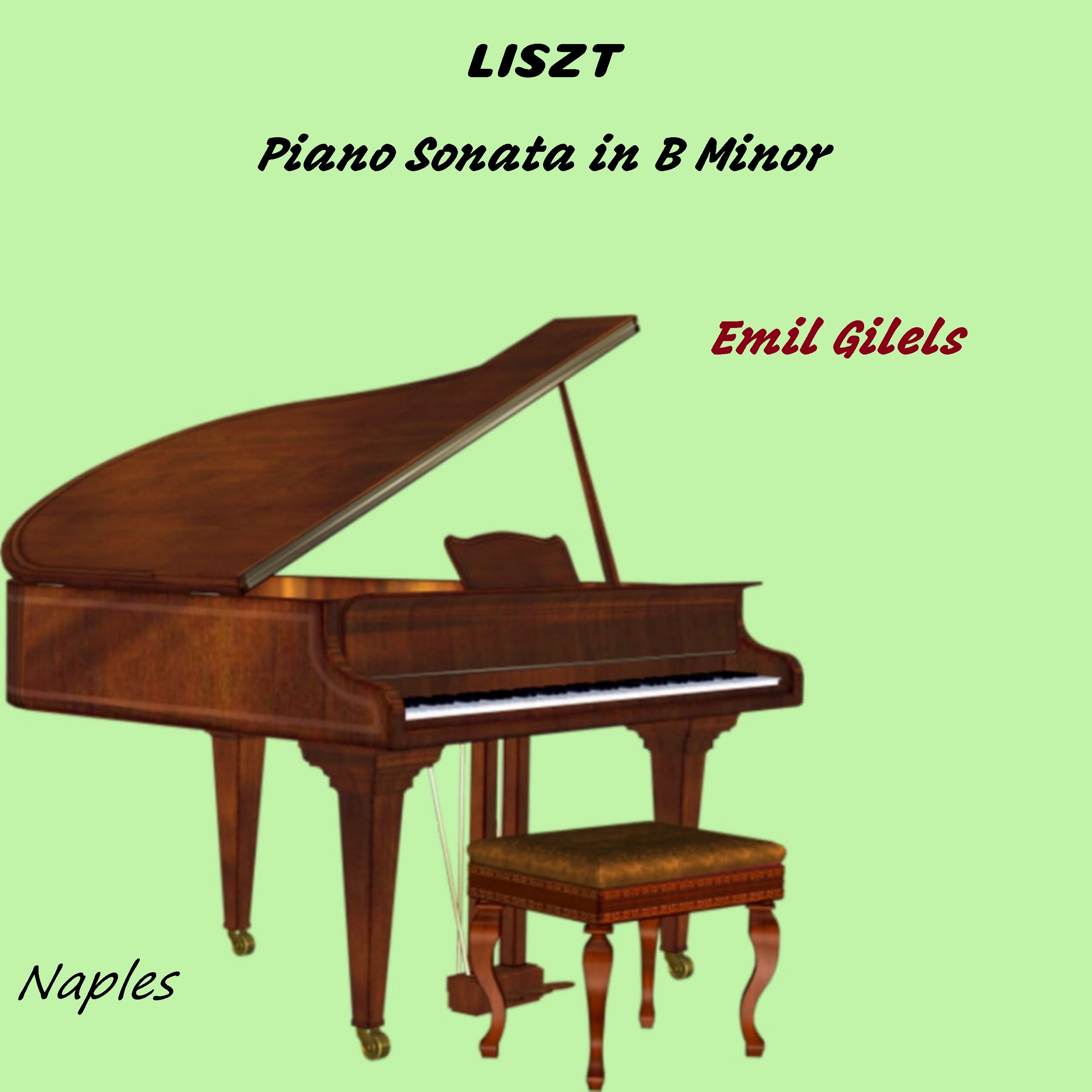 Piano Sonata in B Minor - EP album cover