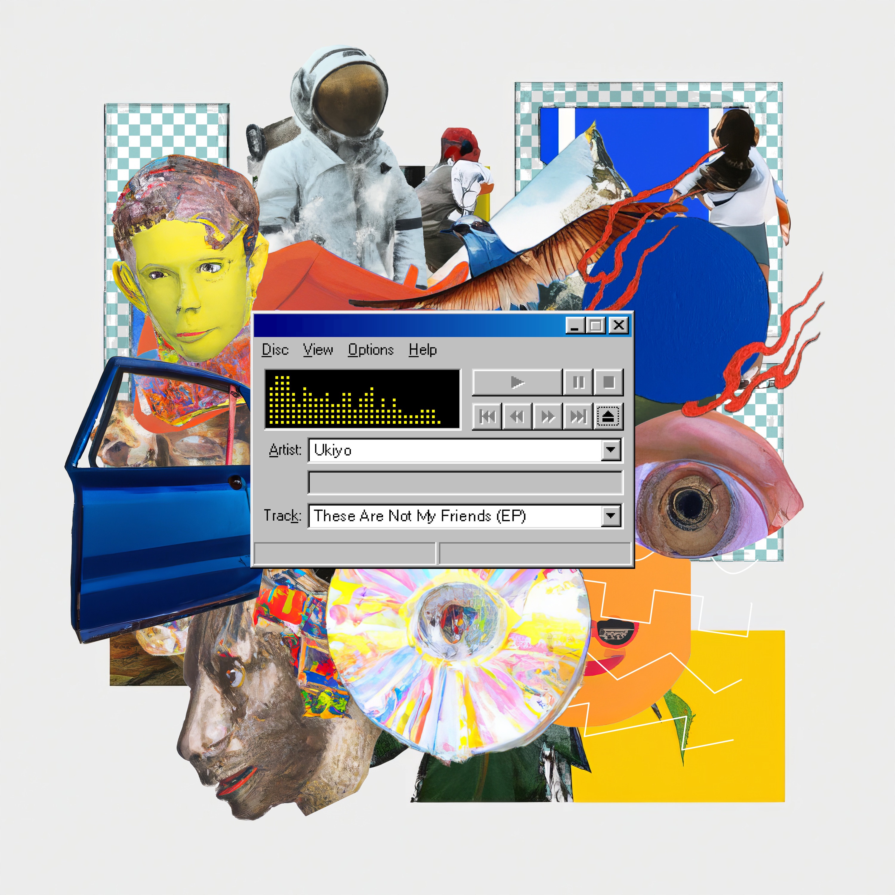 These Are Not My Friends album cover