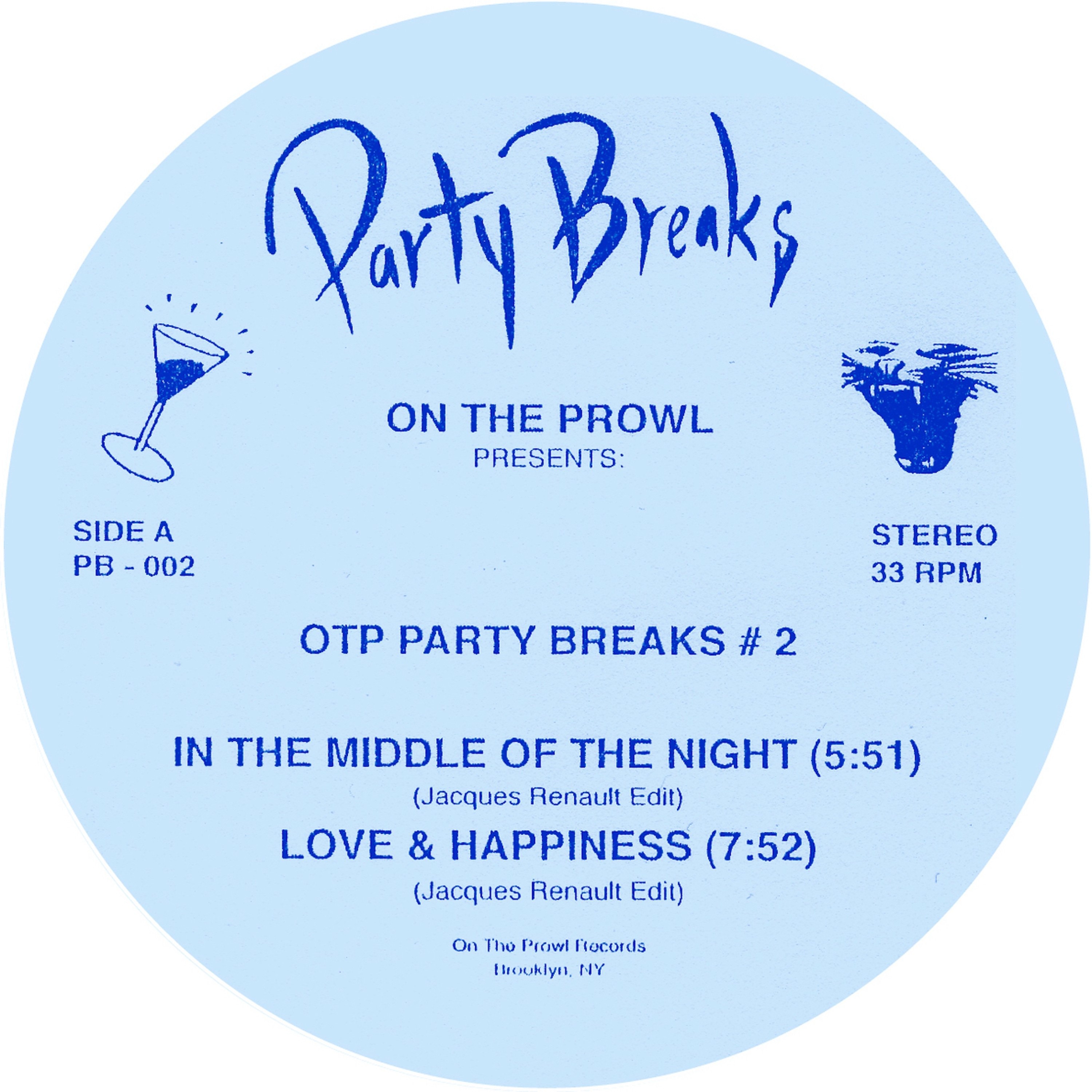 On the Prowl Presents: Otp Party Breaks #2 - EP album cover