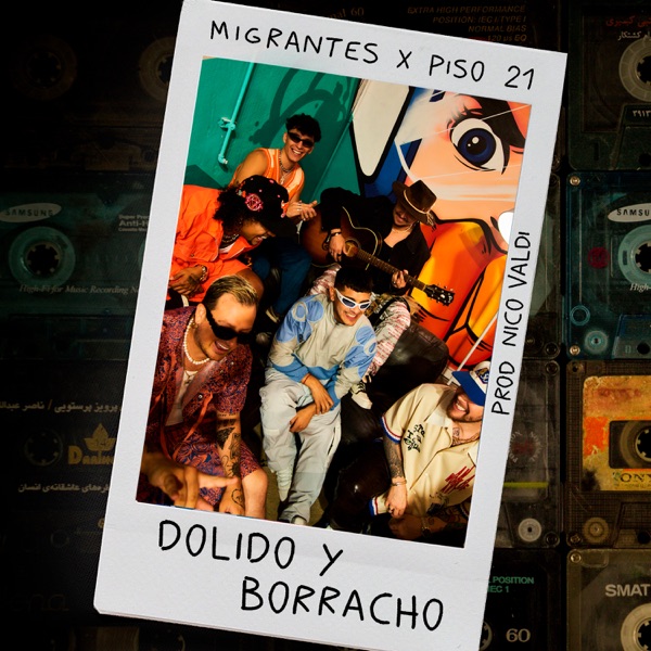 Dolido y Borracho (feat. Nico Valdi) - Single album cover