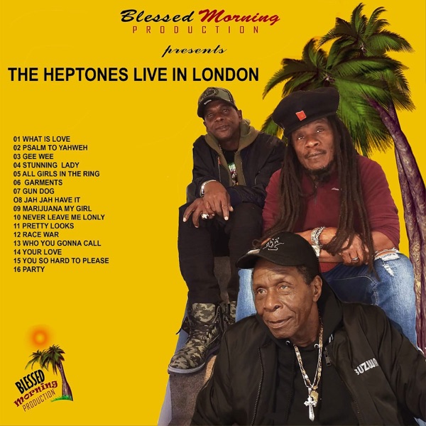 The Heptones Live in London album cover