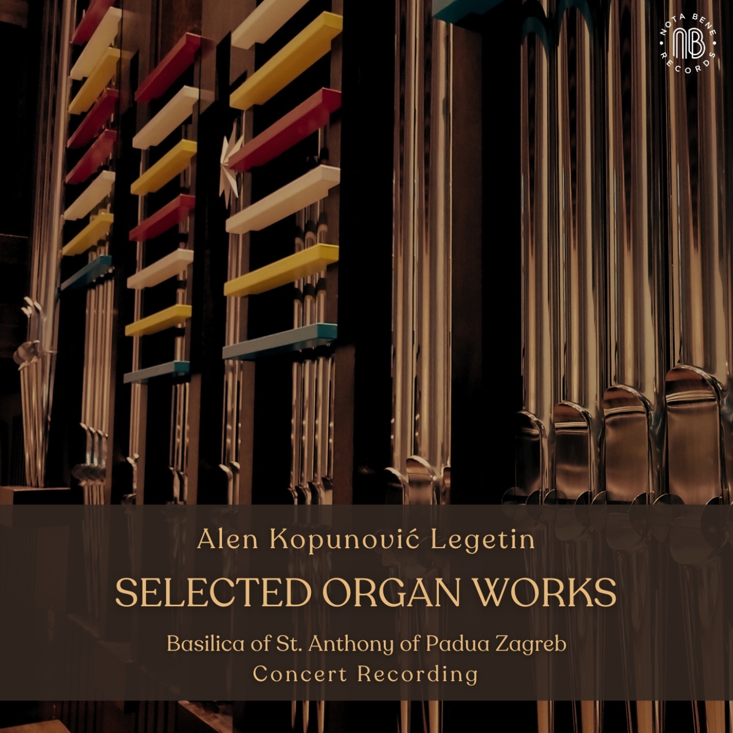 Selected Organ Works (Basilica of St. Anthony of Padua Zagreb - Concert Recording) - Single album cover