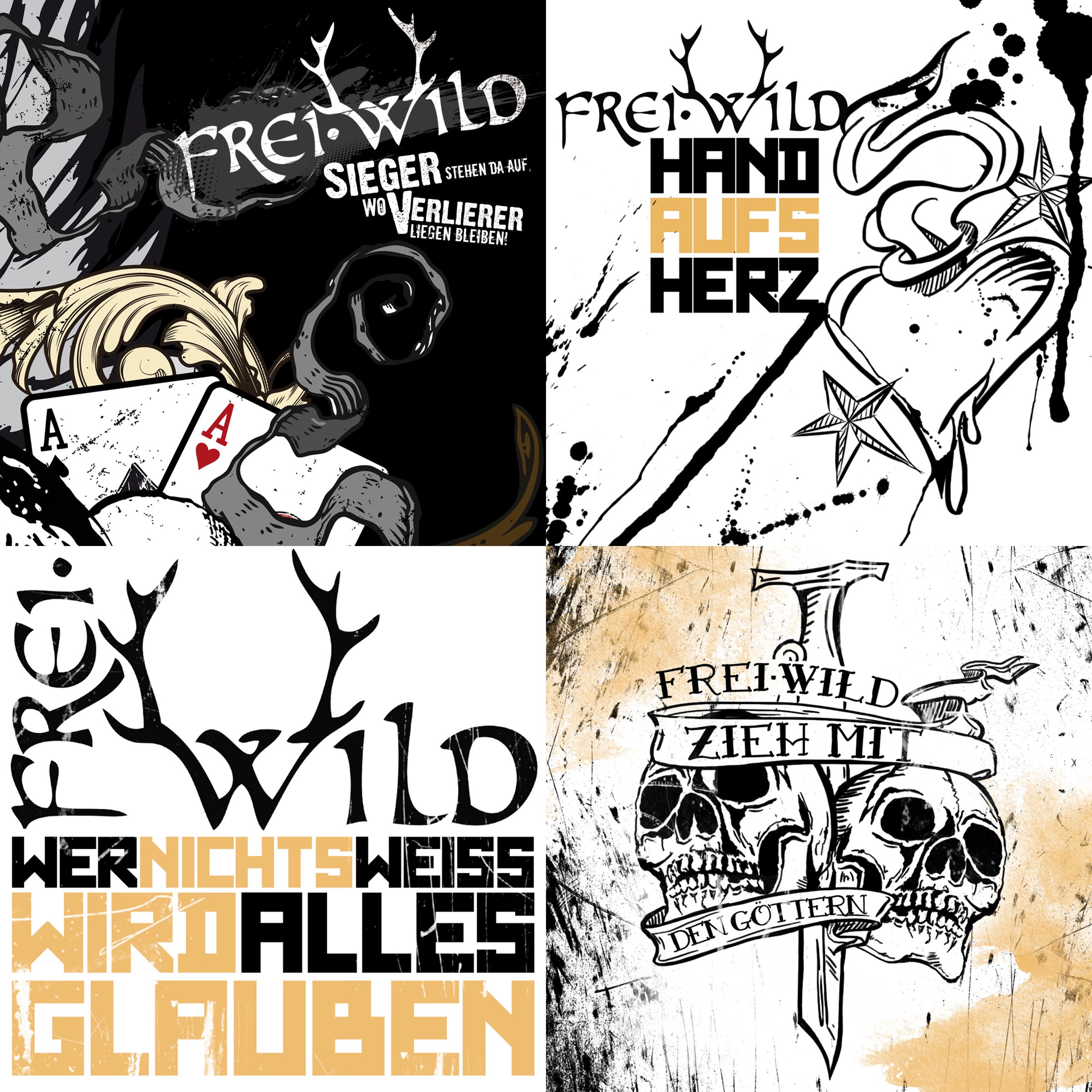 Sieger stehen da auf, wo Verlierer liegen bleiben - EP album cover