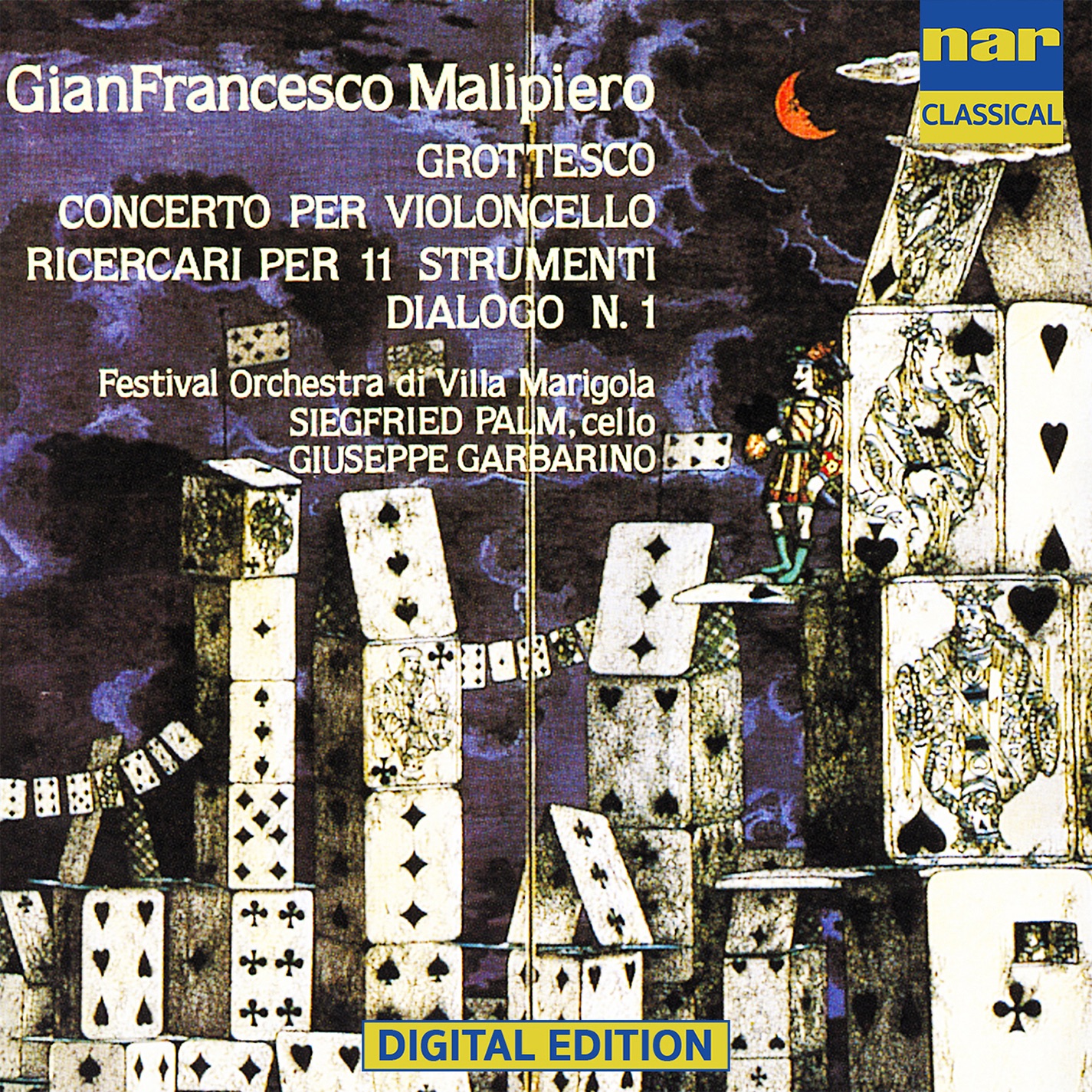 Gian Francesco Malipiero: Grottesco Per Piccola Orchestra (1917), Conecrto Per Violoncello E Orchest album cover