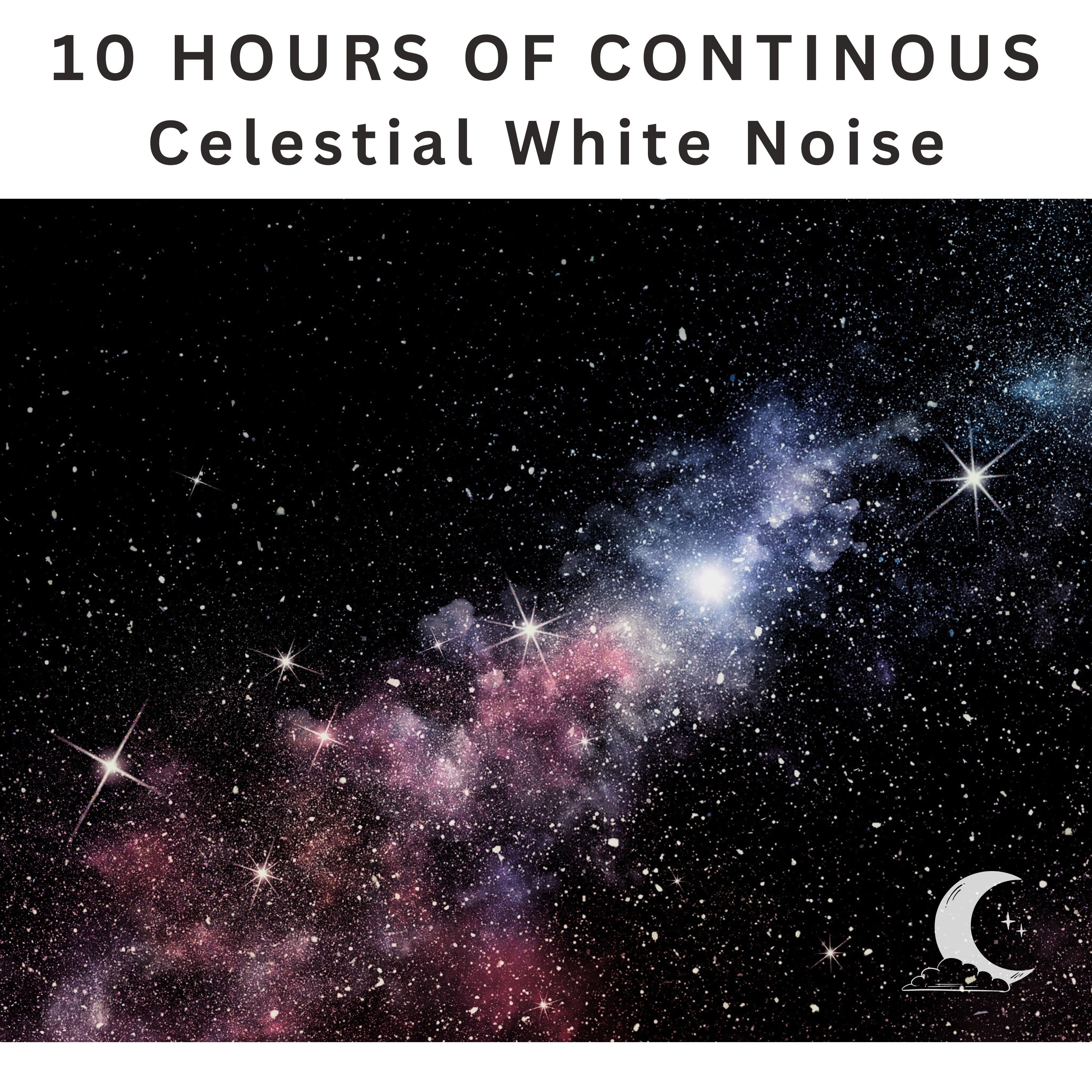 10 Hours of Continuous Celestial White Noise album cover
