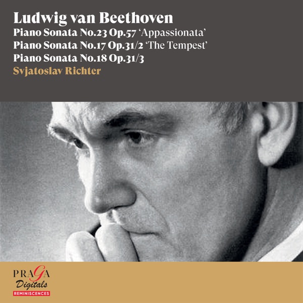 Ludwig van Beethoven: Piano Sonatas No. 23 "Appassionata", No. 17 "The Tempest" & No. 18 album cover