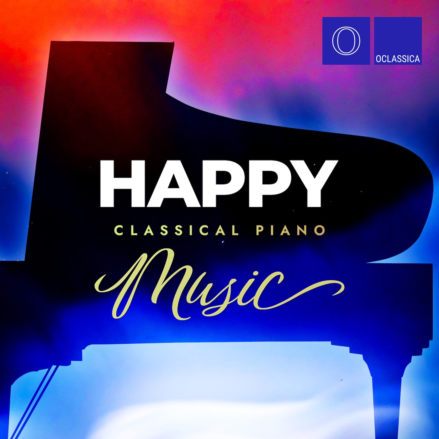 Happy Classical Piano Music album cover