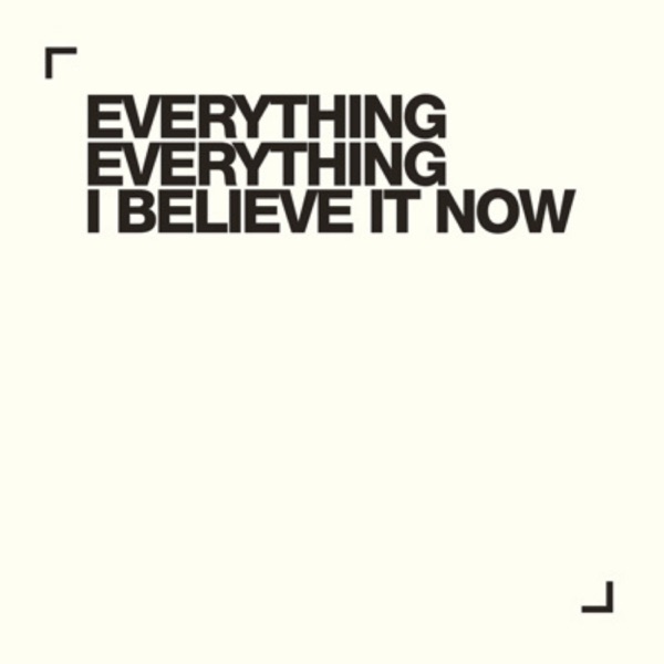 I Believe It Now - Single album cover